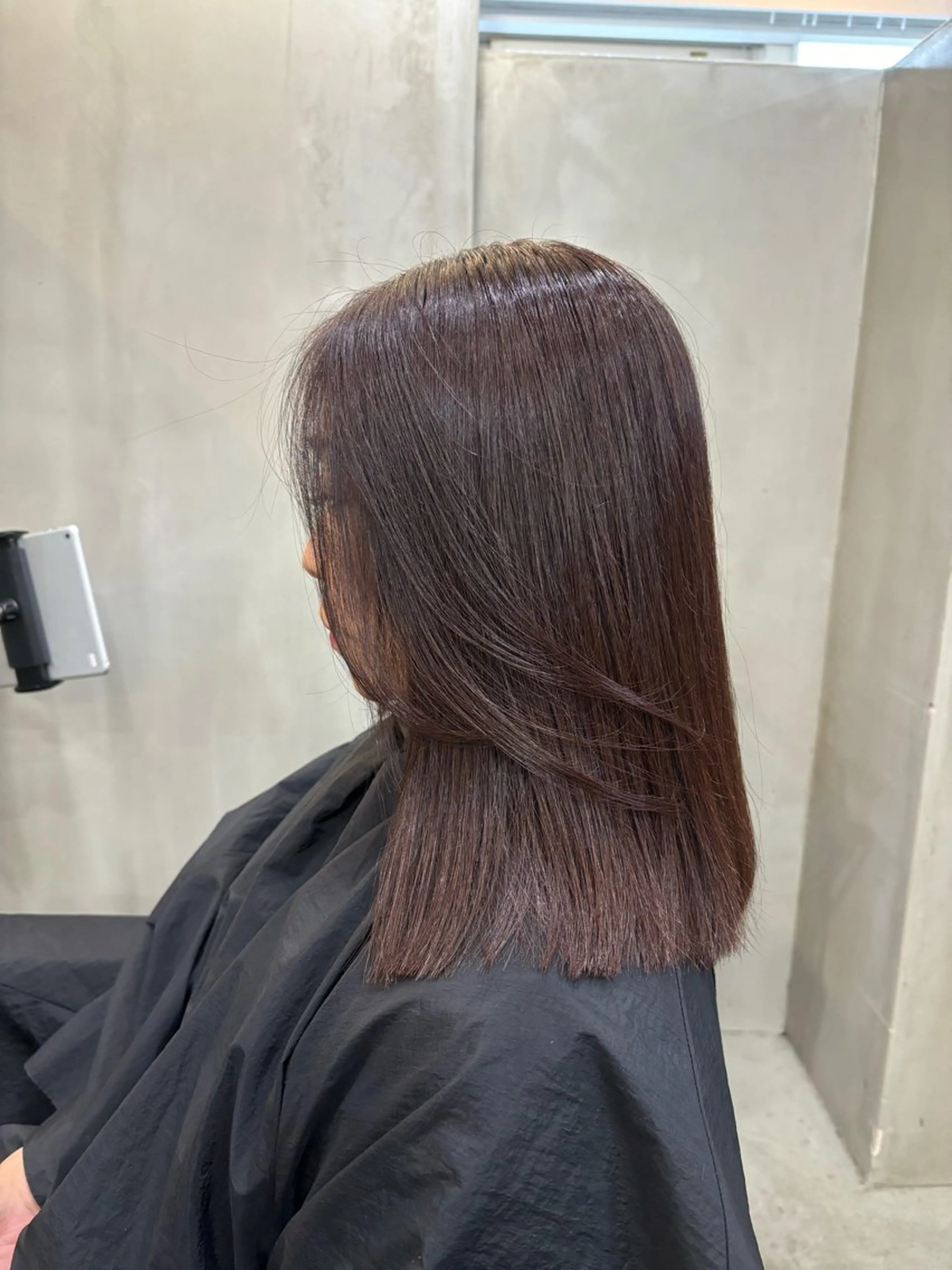 ミディアム カラー ブラウンカラー ヘアカラー VOYAGE所属・中園 康のヘアスタイル