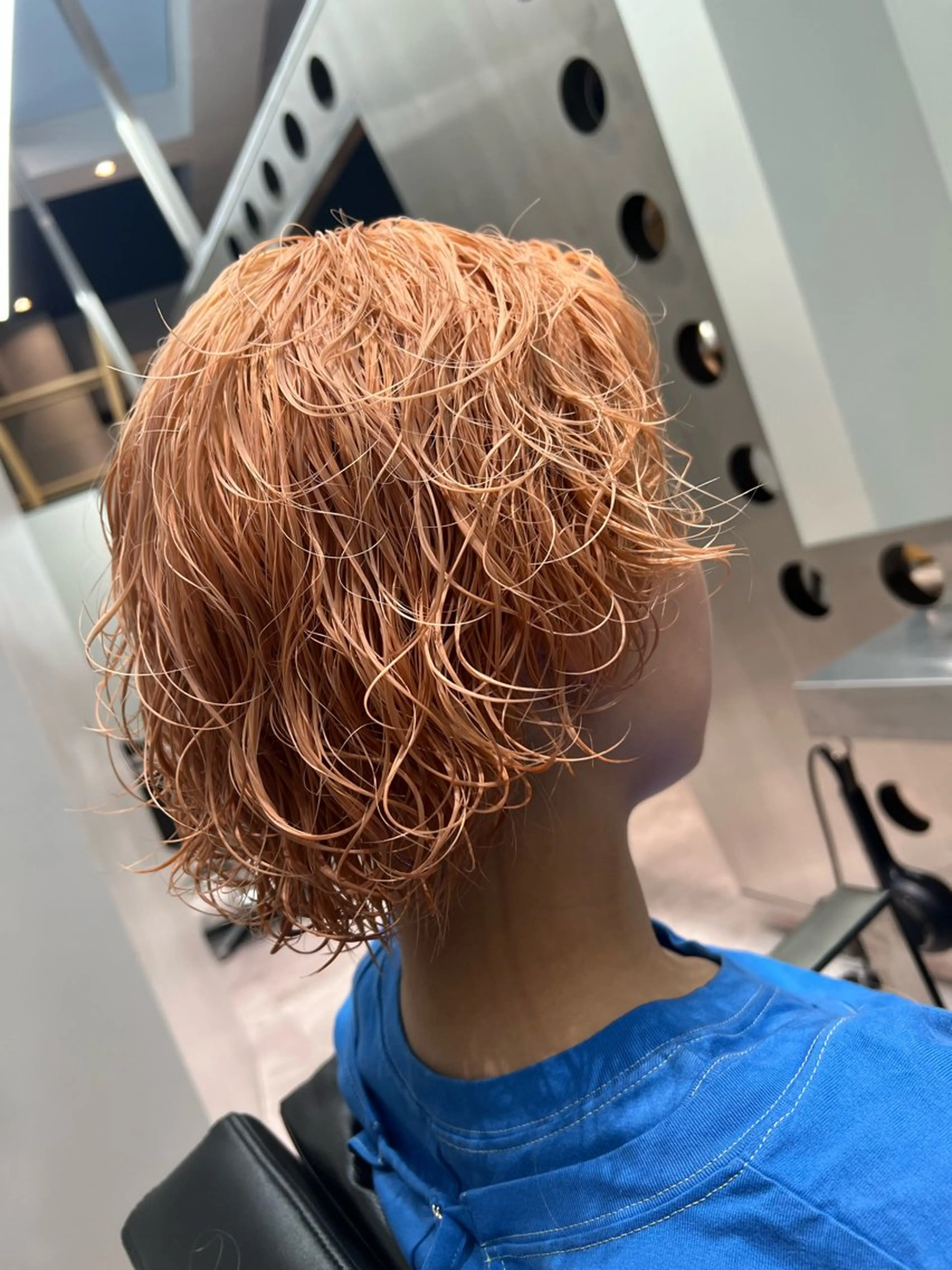 ショート カラー ブリーチ 堀江 /木下椋麻のヘアスタイル