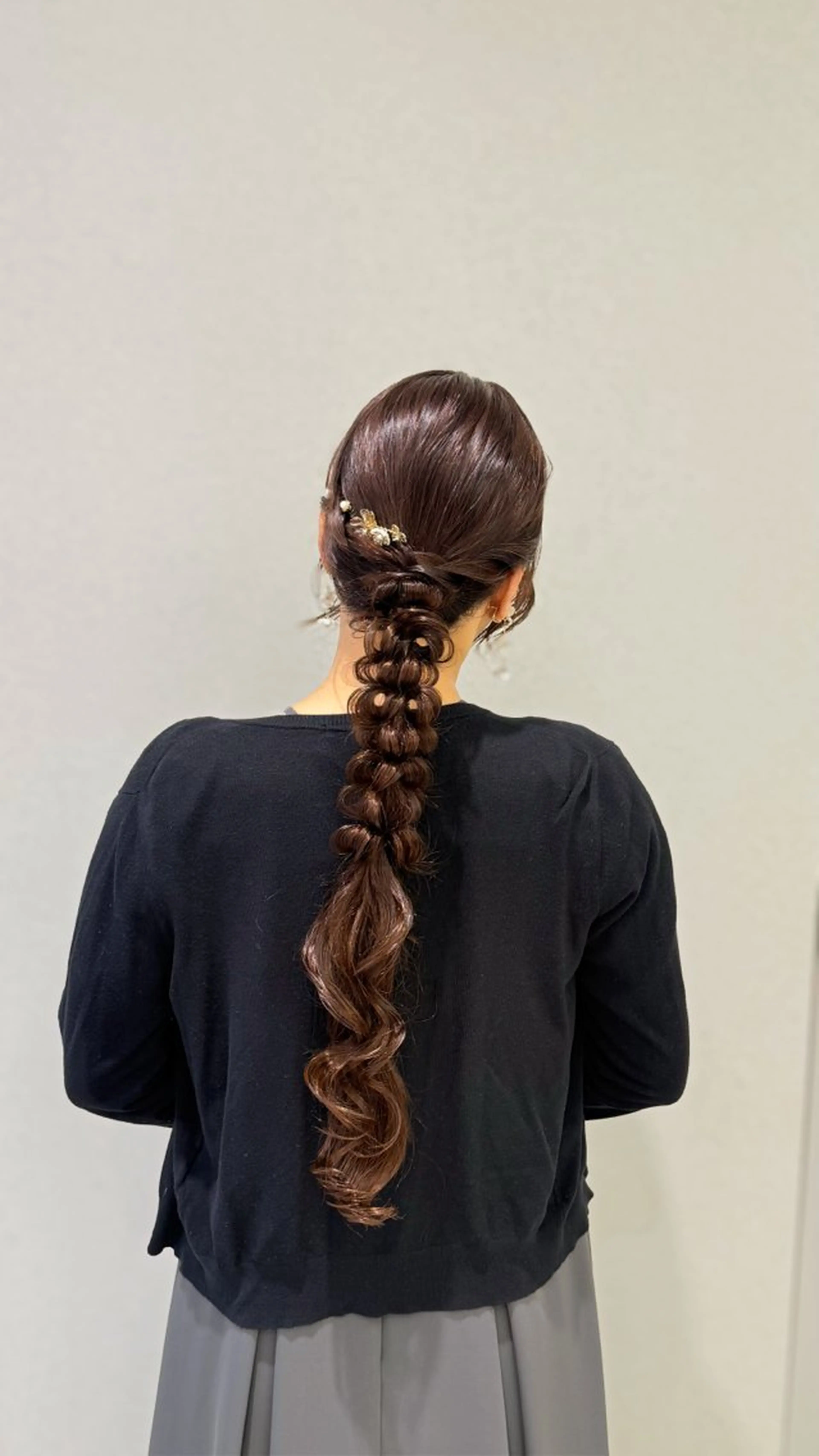 ロング 濱田 剛志のヘアスタイル