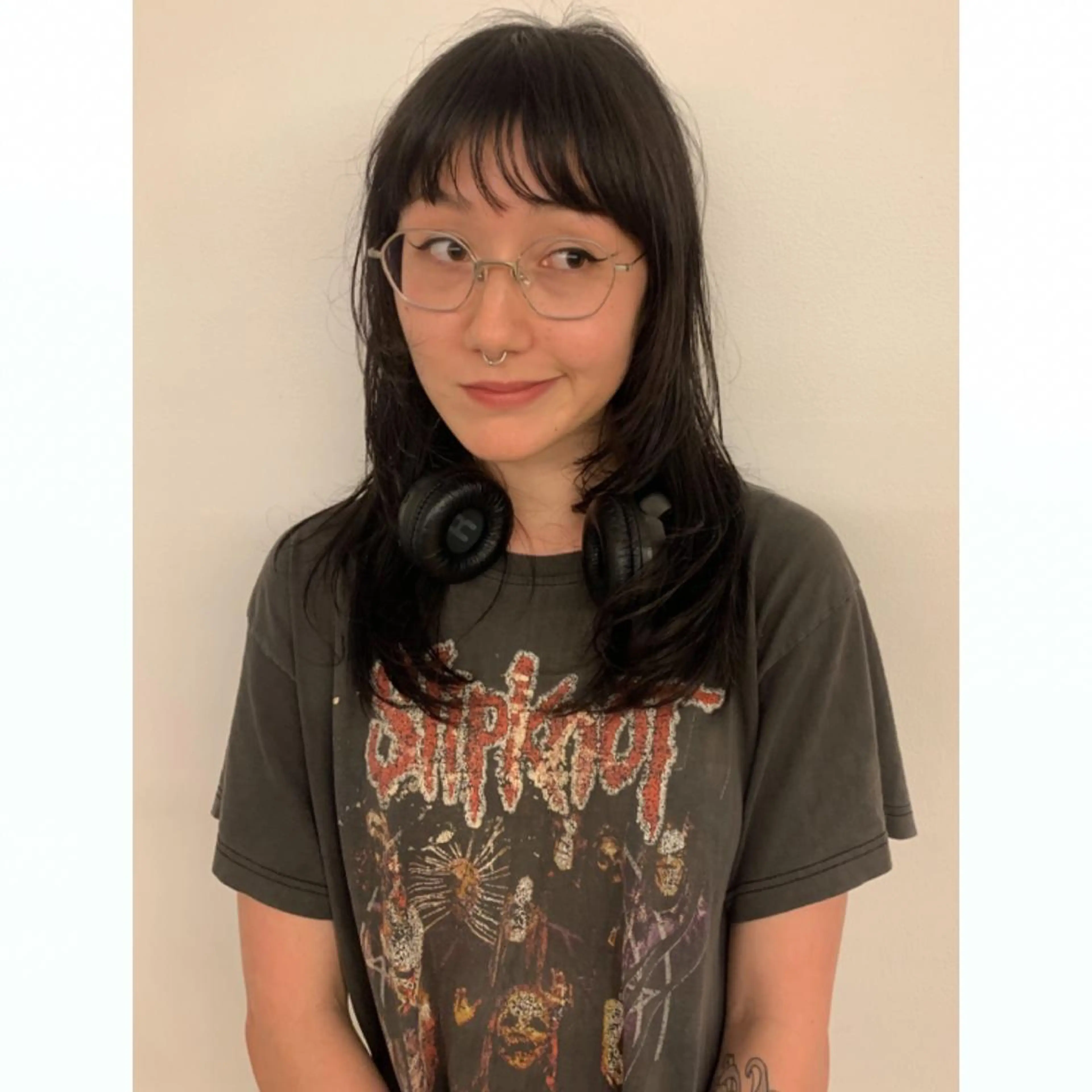 ロング 佐藤 純生のヘアスタイル