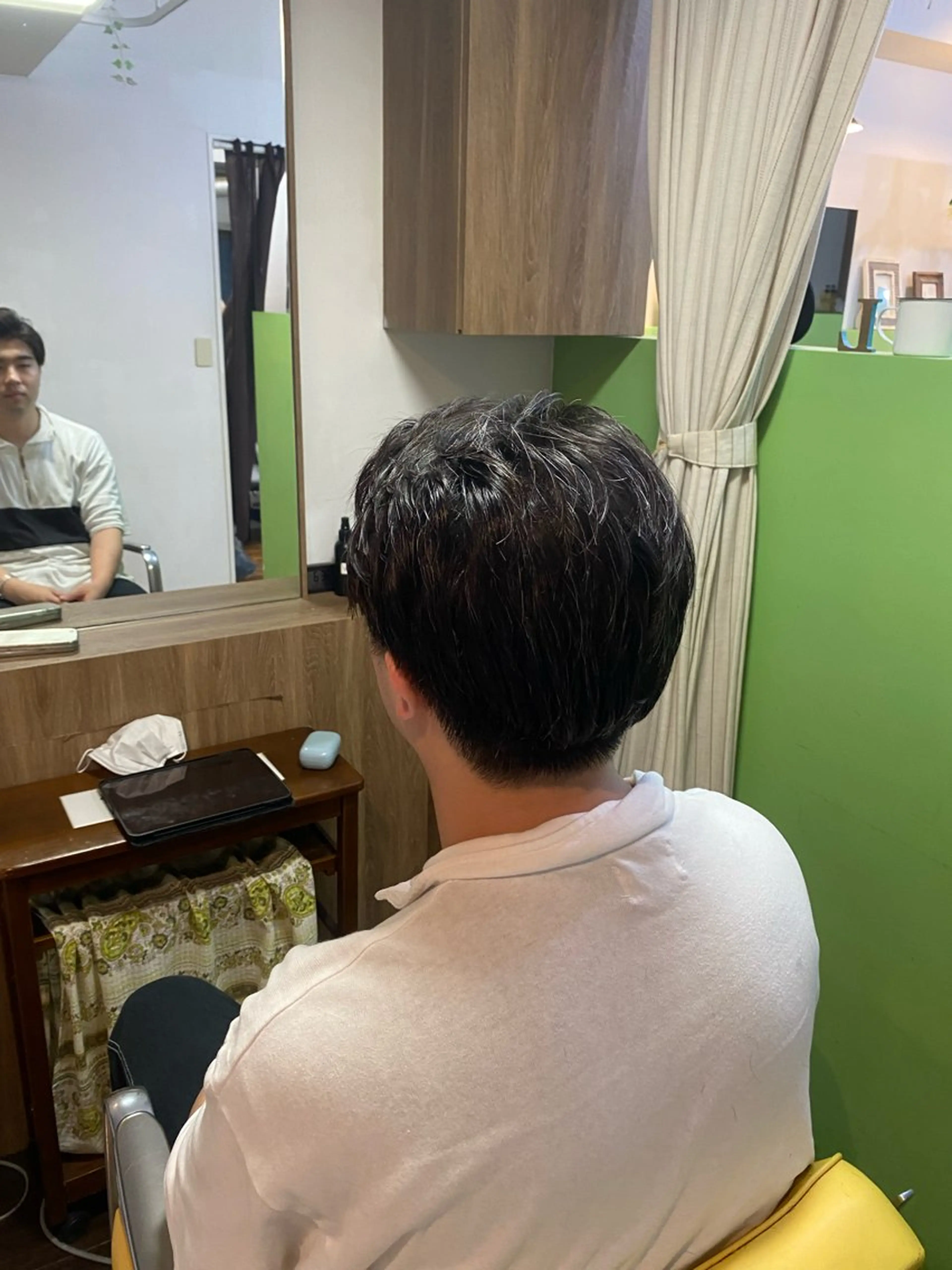 ヘアアレンジ メンズ カット メンズ特化 エシカル　松原大将のヘアスタイル