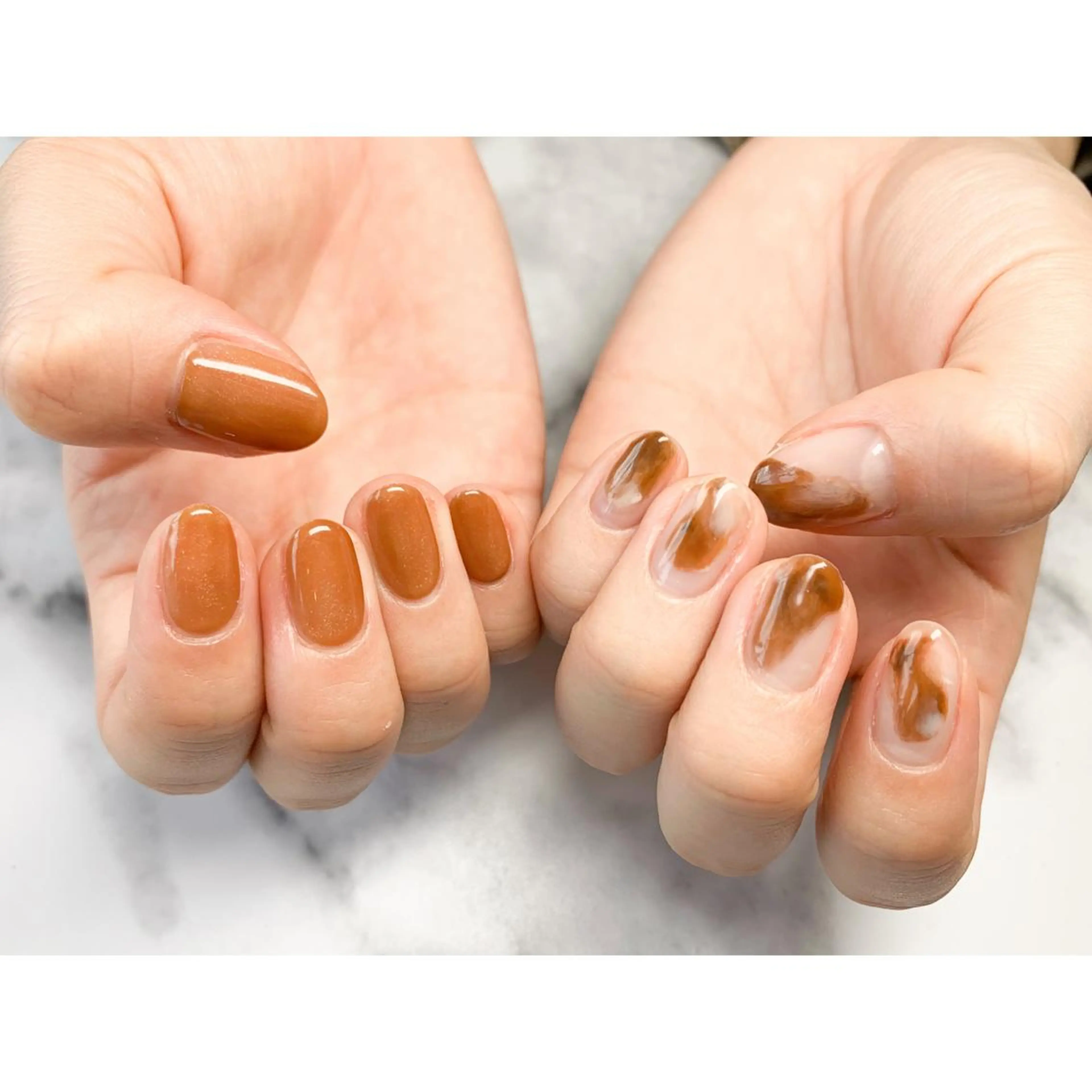 ネイル ニュアンスネイル nailsalon maluriのネイルデザイン