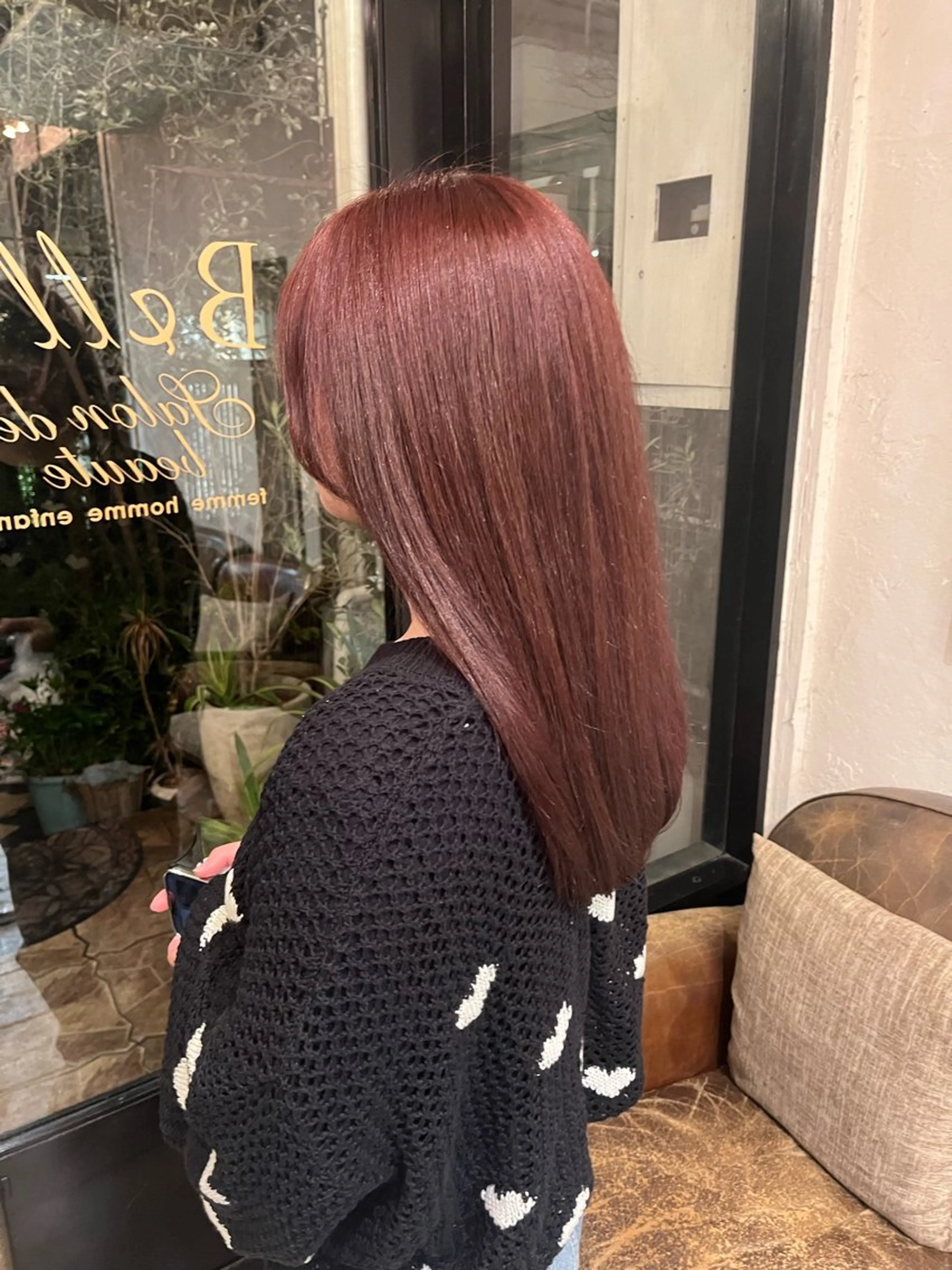 セミロング トリートメント Belle 並木通り店所属・rena/ パーマ/カラーのヘアスタイル