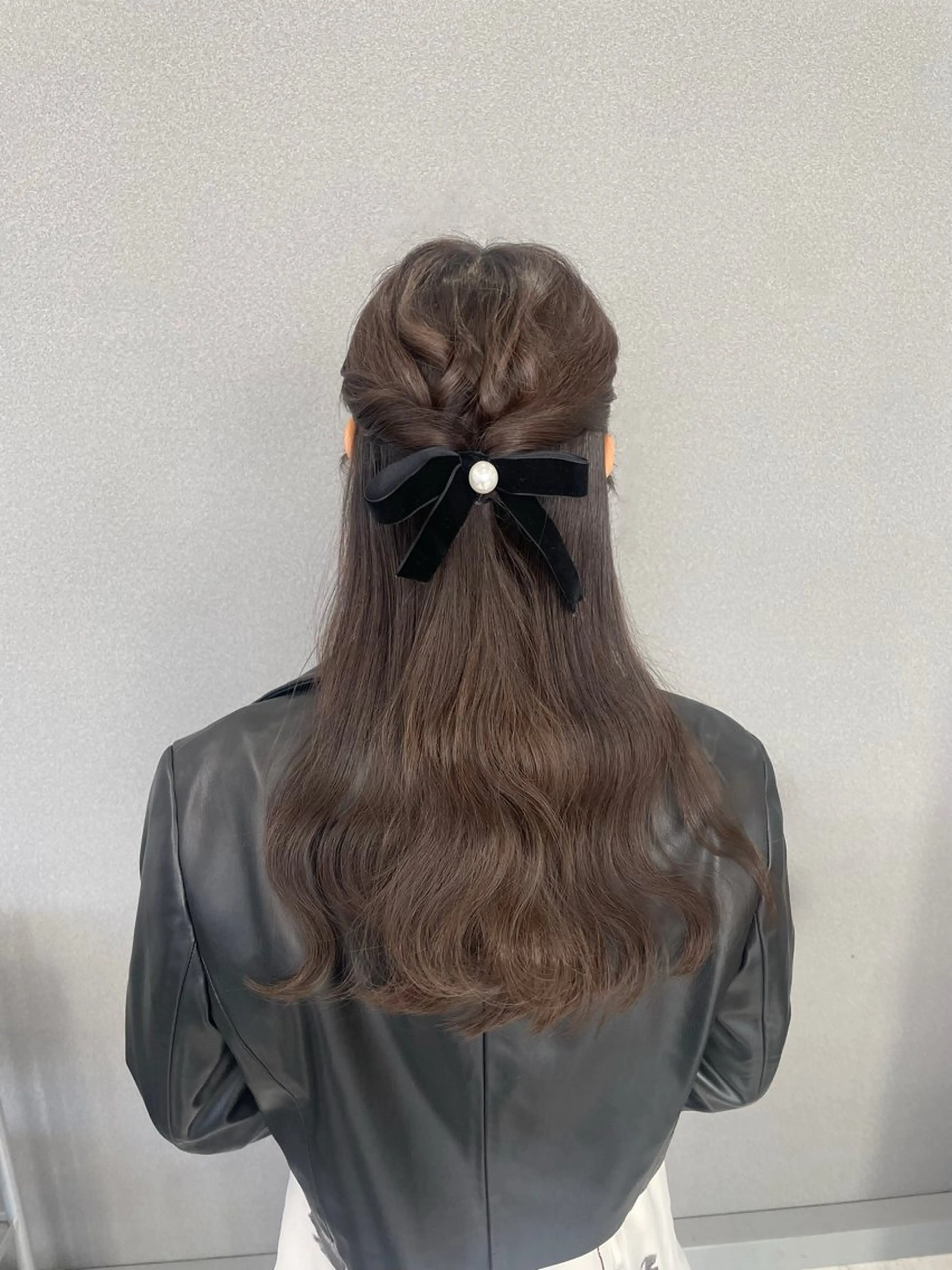 ロング カラー ヘアアレンジ メンズウルフ🐺♡ ピンク♡ヘアメ🎀のヘアスタイル