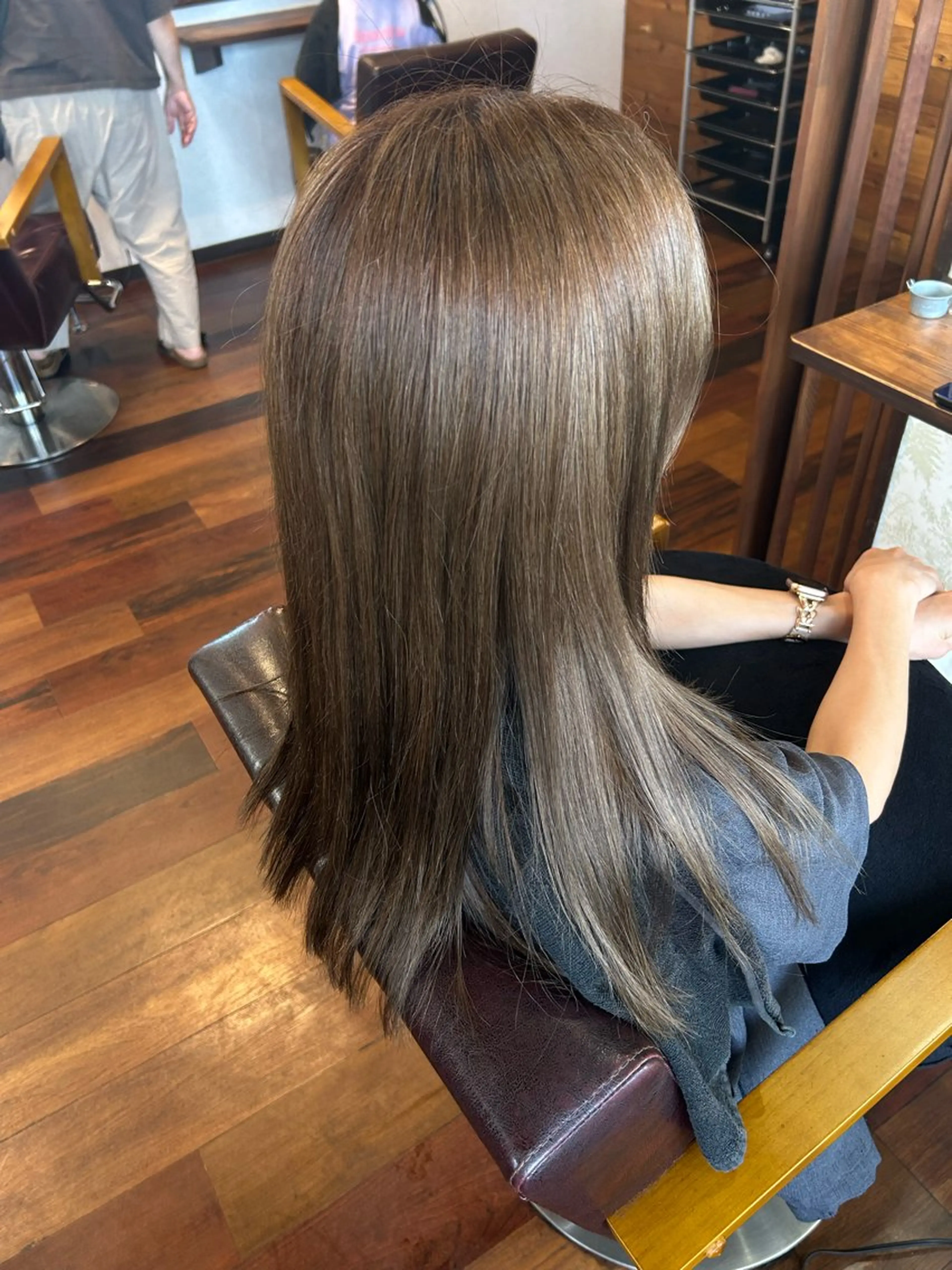 セミロング ヘアカラー ヘッドスパ RELACE所属・RELACE 千葉 恋華🎀のヘアスタイル
