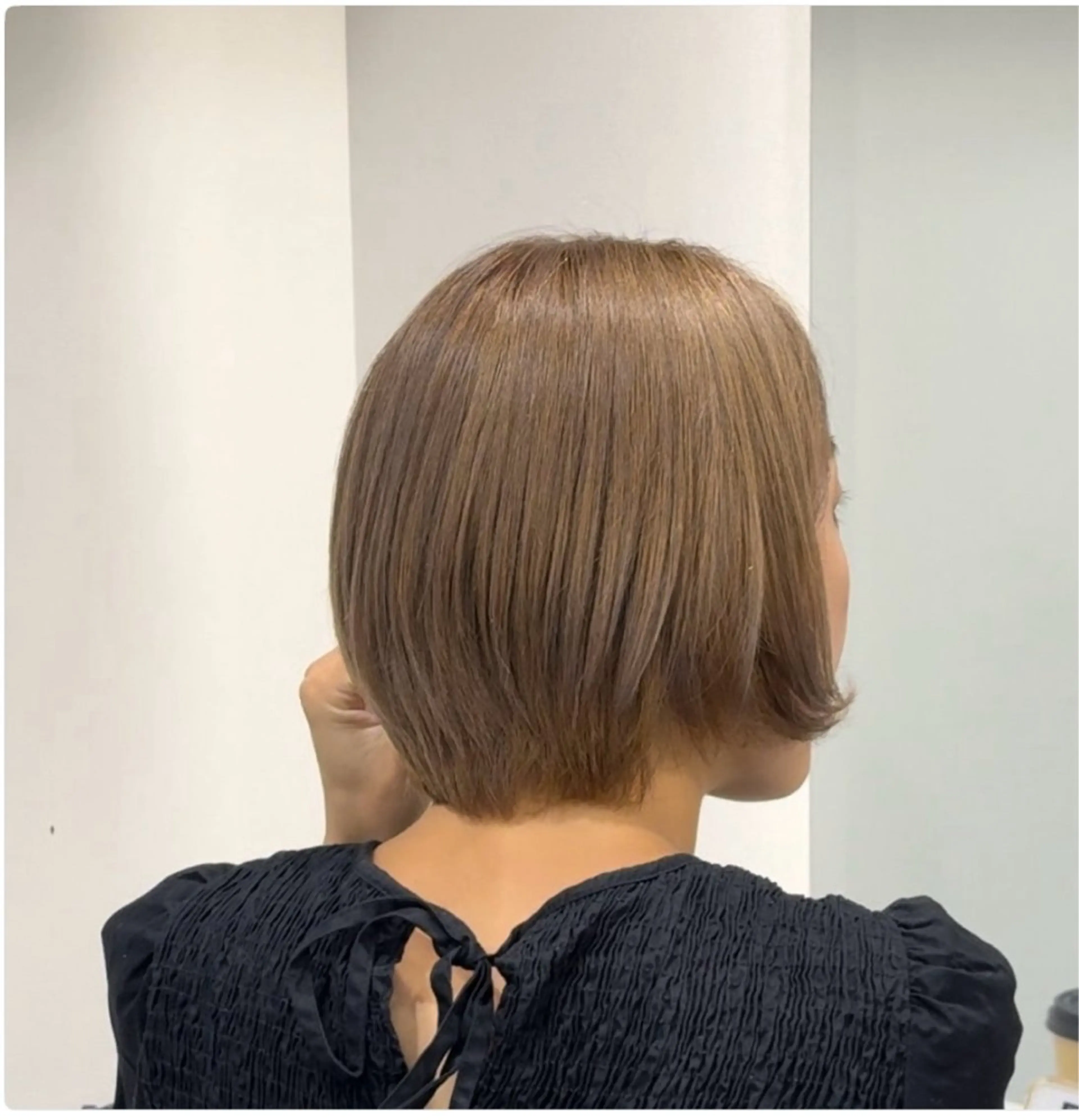 【透明感のあるベージュ系にしたい方✨】ブリーチ+オンカラーケアトリートメント🤍の写真