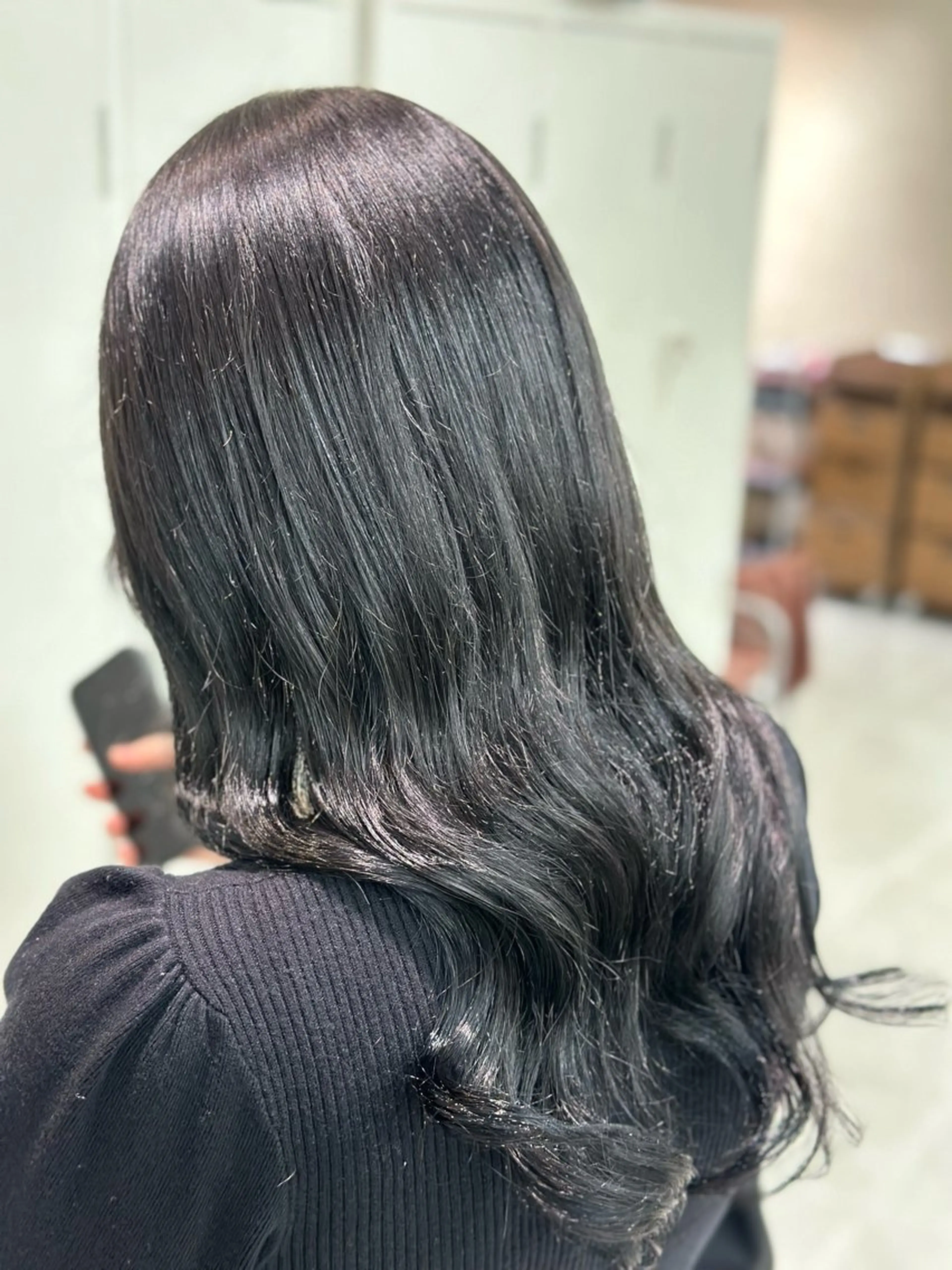 ロング カラー ヘアカラー トリートメント 🤍透明感カラー🤍 Moeのヘアスタイル