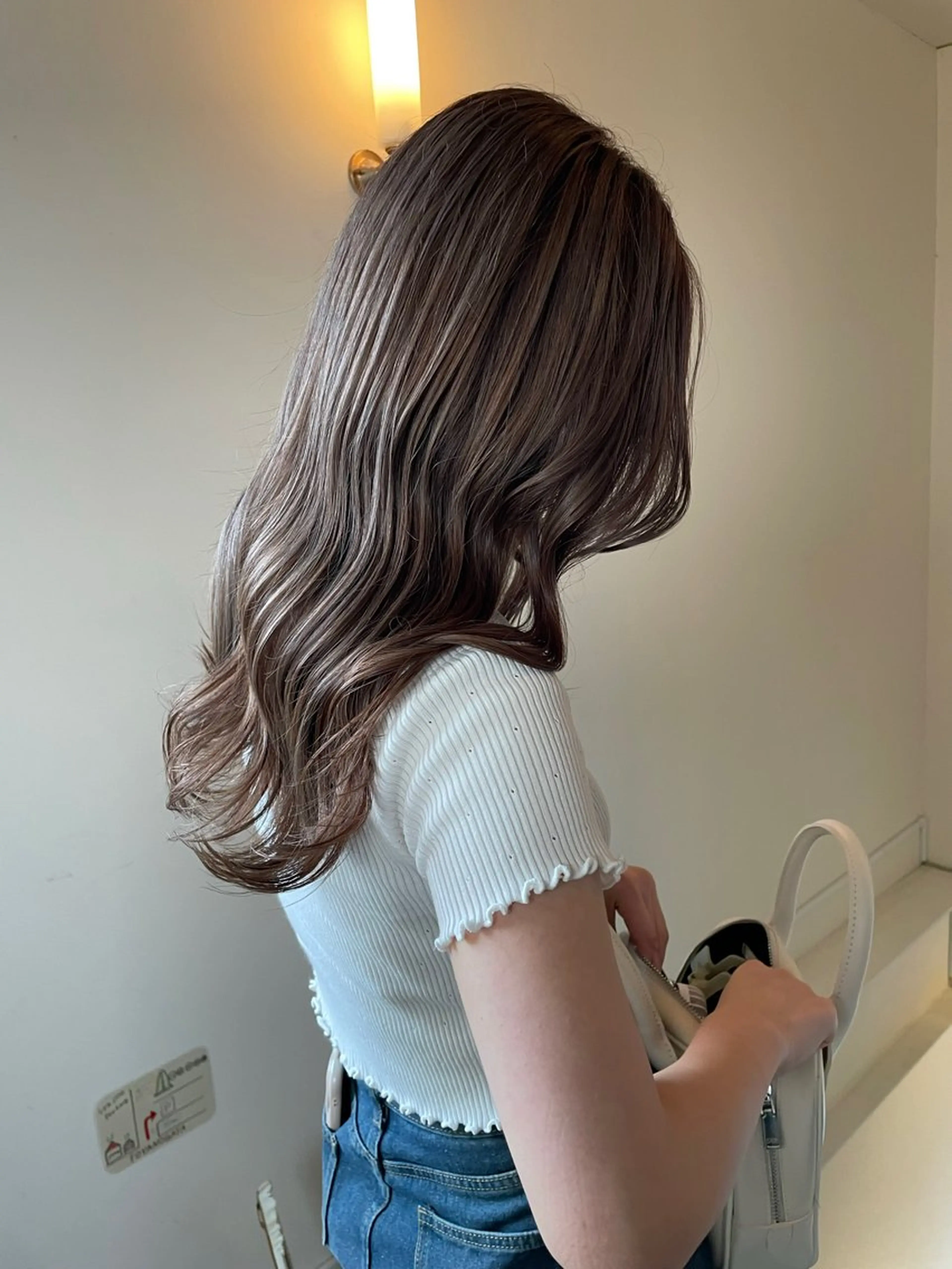 ミディアム カラー ヘアカラー Re.ly所属・Ly🎀 Ricoのヘアスタイル