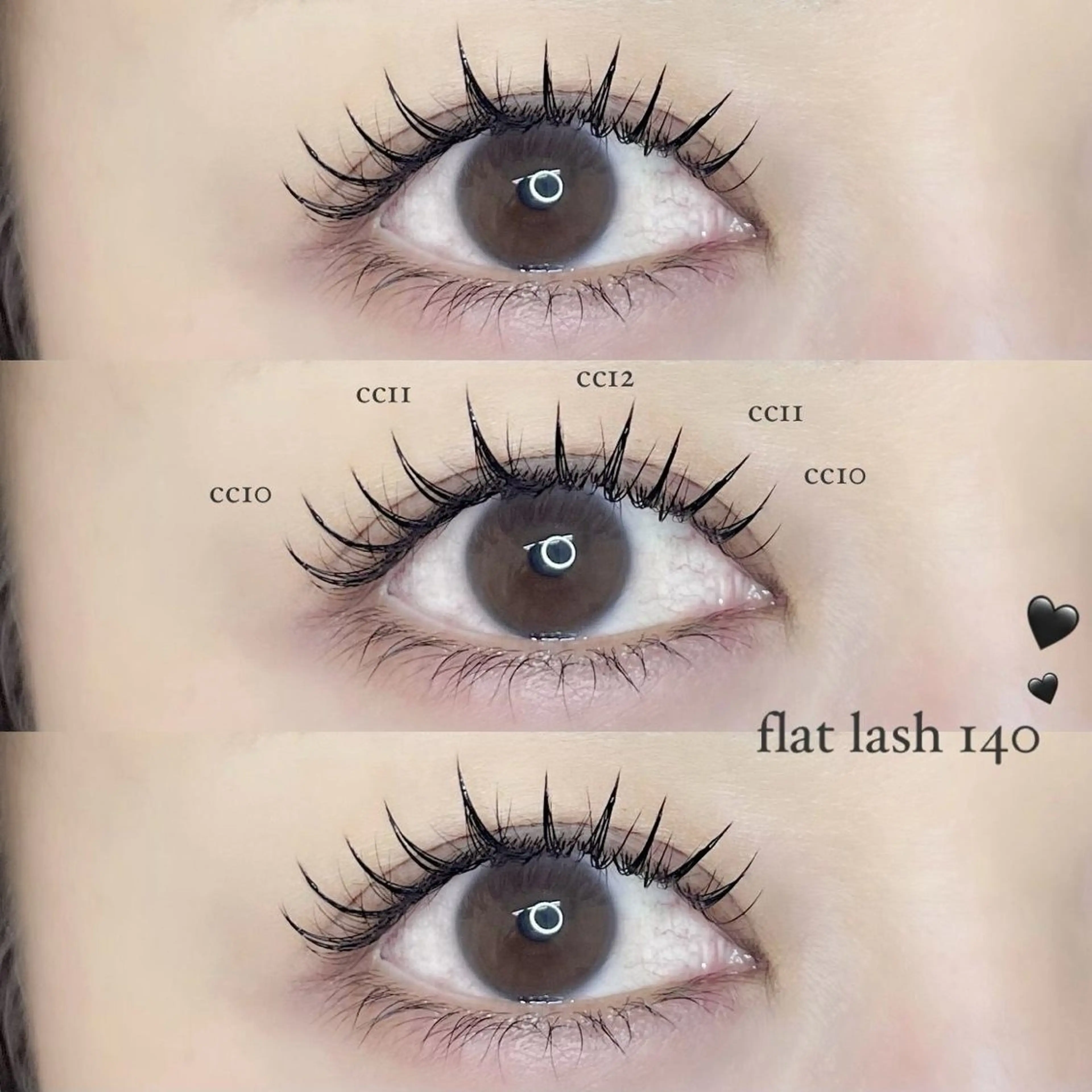 マツエク・マツパ Eyelash Salon Blanc 小倉店所属・宮田 瑚都のマツエク・マツパデザイン