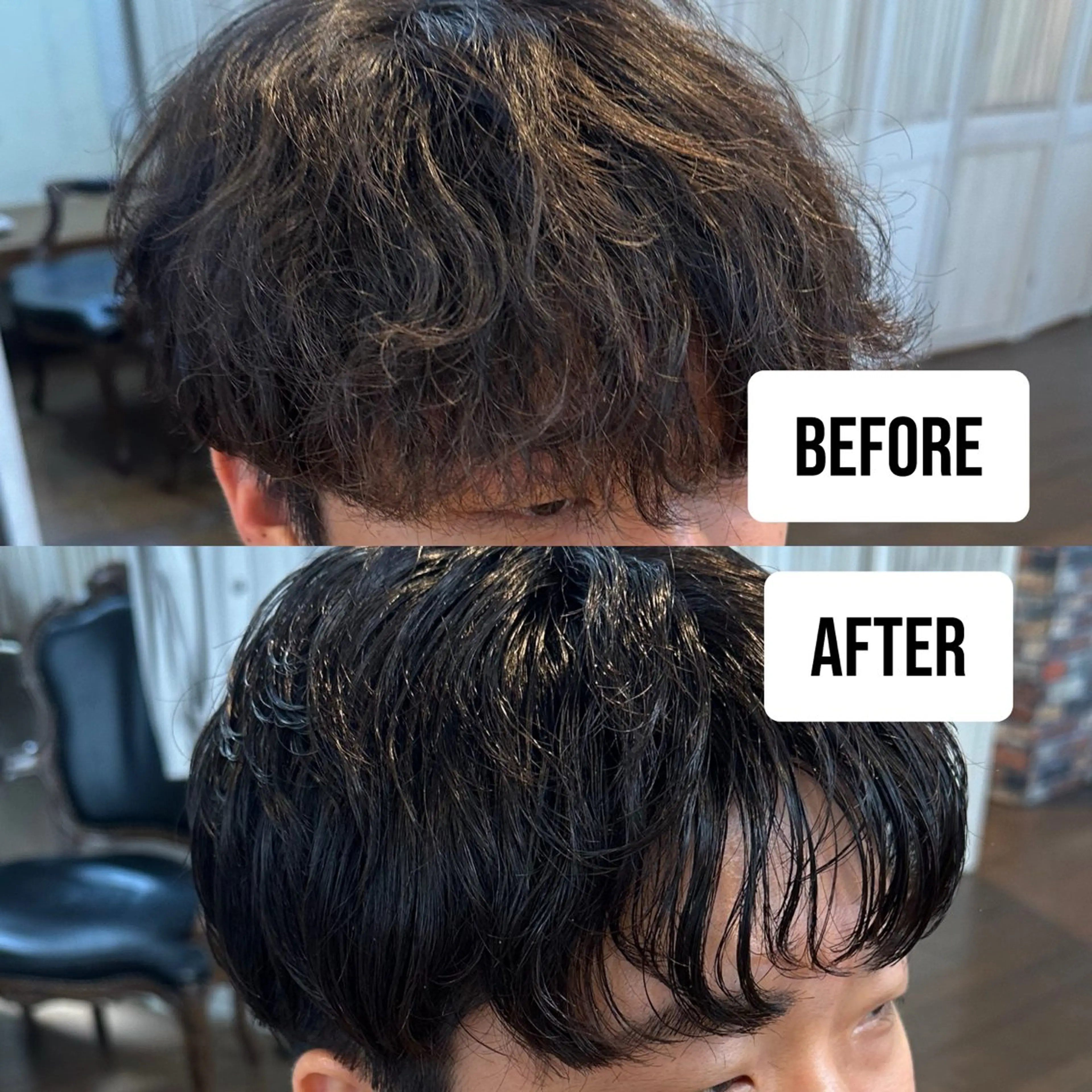 パーマ メンズ カット パーマ 縮毛矯正 corona hairdesign KAZUE MAEDA所属・マエダ　カズエ🫶 coronahairのヘアスタイル