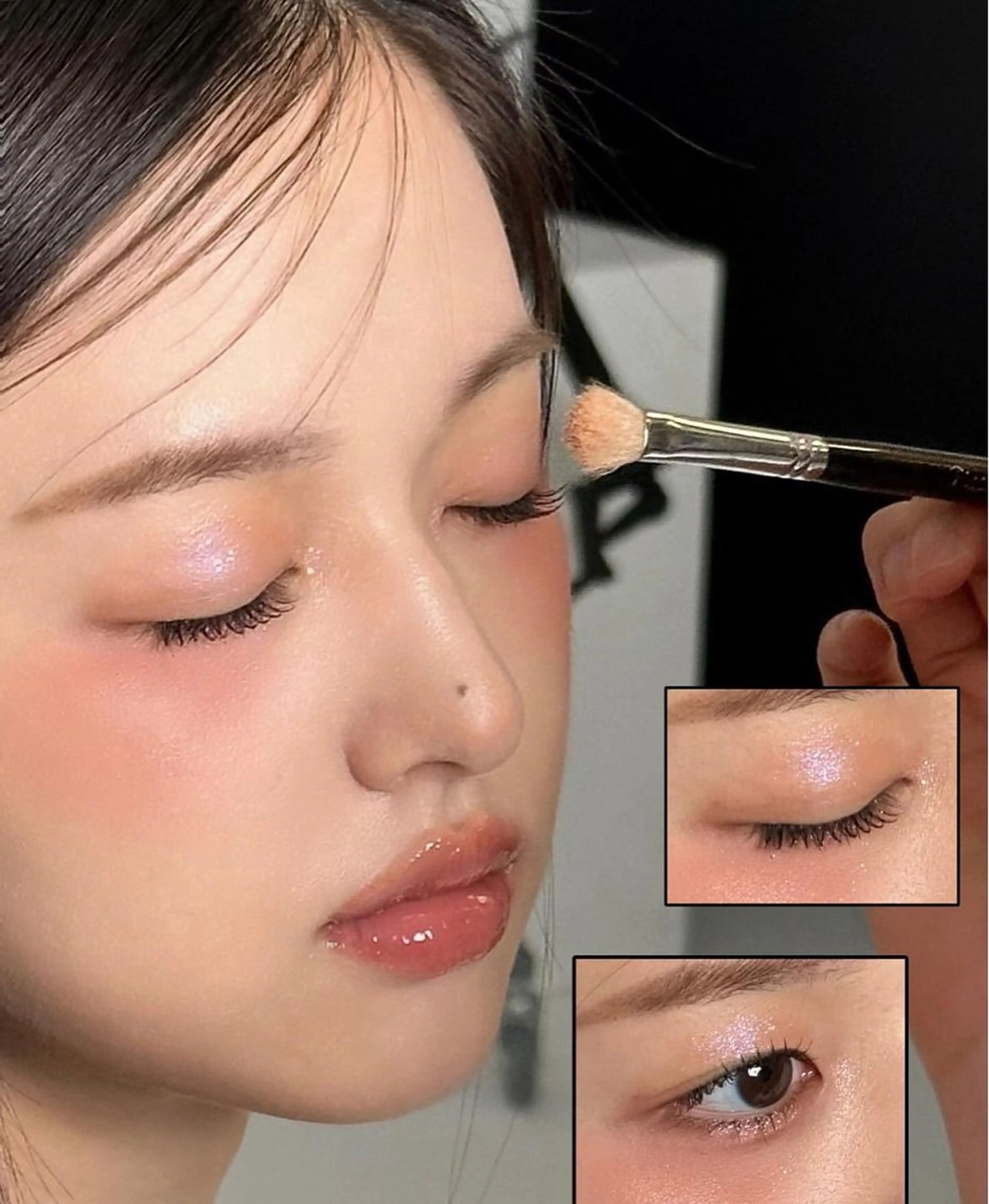 TIECHEL所属・韓国ナチュラル・ ベージュ/落合夏希のヘアスタイル