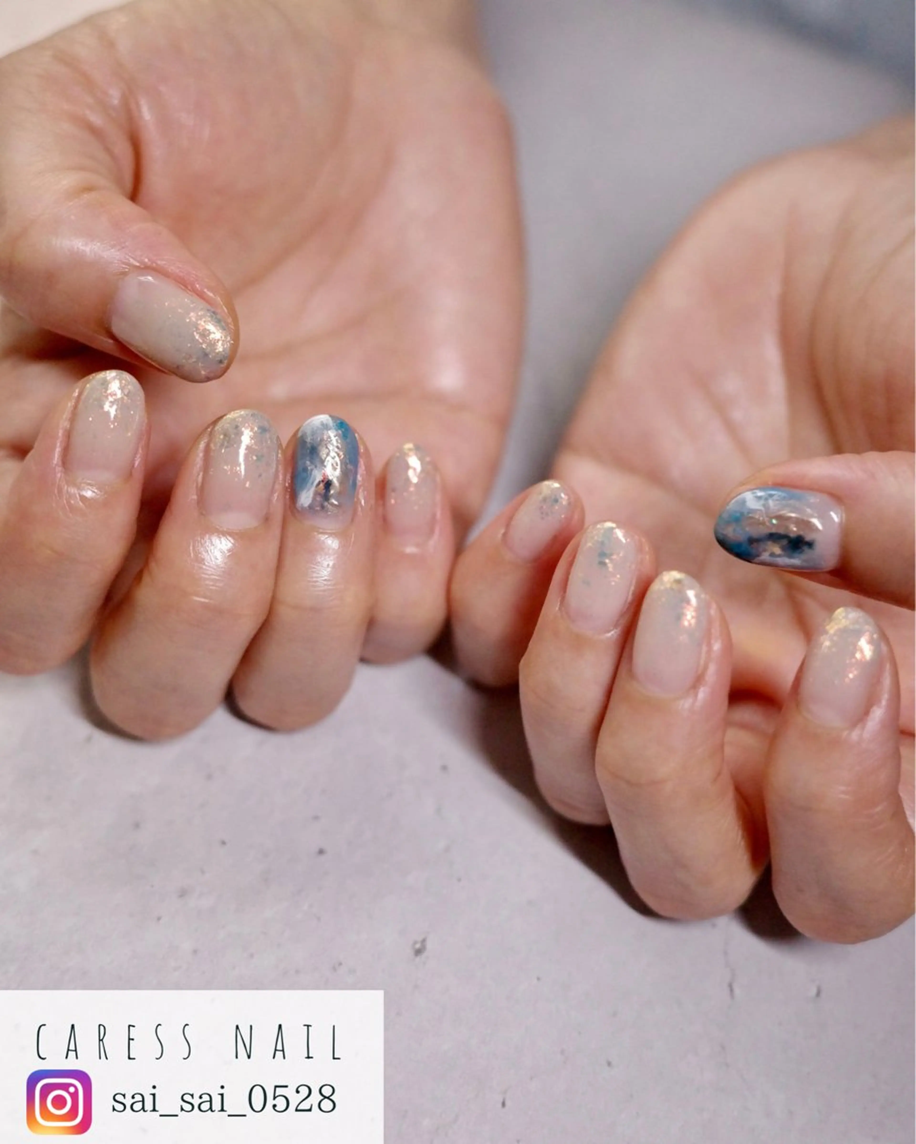 ネイル caress  nail カレスネイル　代々木上原所属・カレスネイル さいのネイルデザイン