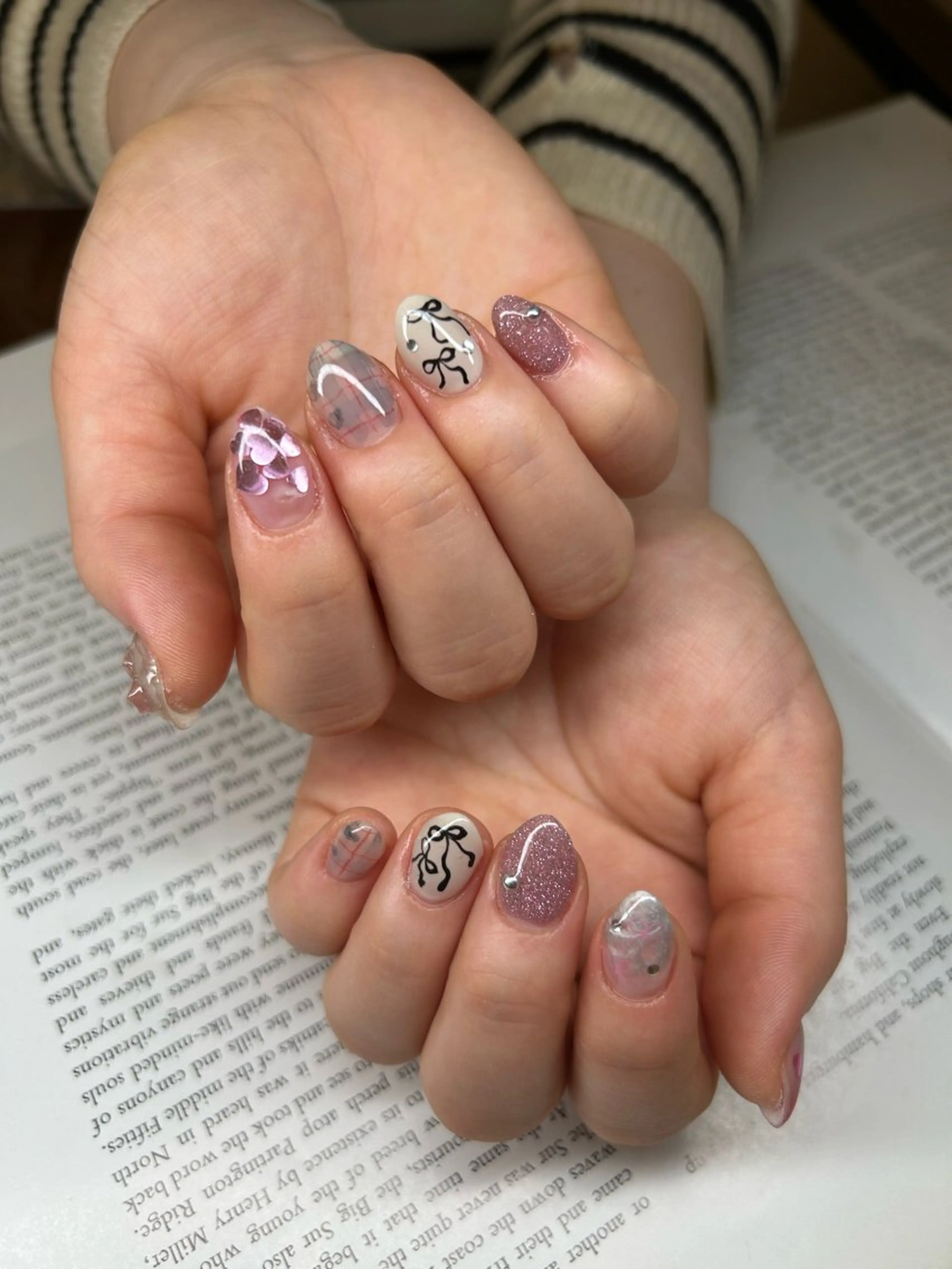 ネイル ハンドネイル era所属・かわた まいのネイルデザイン