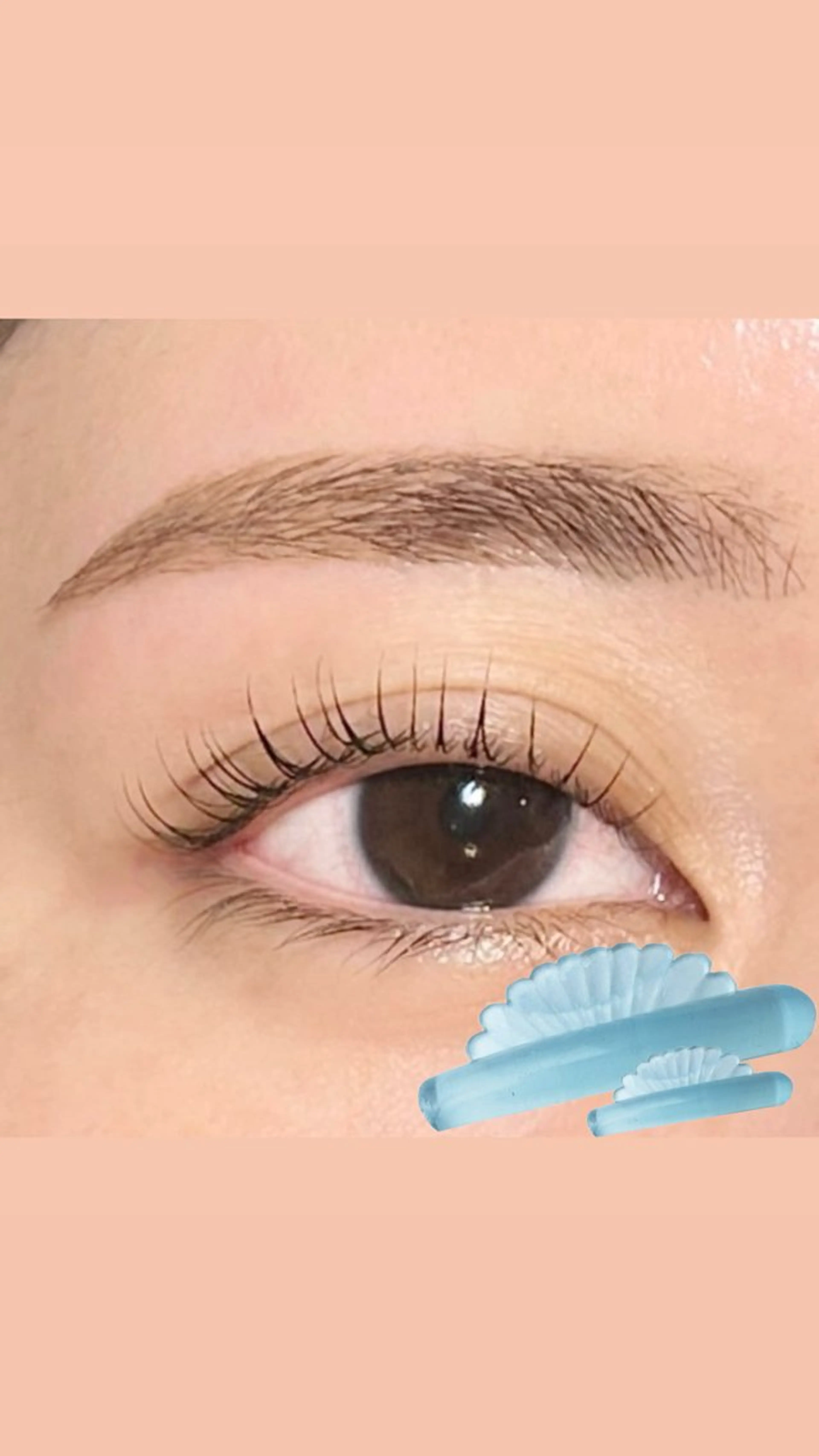 マツエク・マツパ ナチュラル マツパ mint eyelash所属・mint eyelash山本のマツエク・マツパデザイン