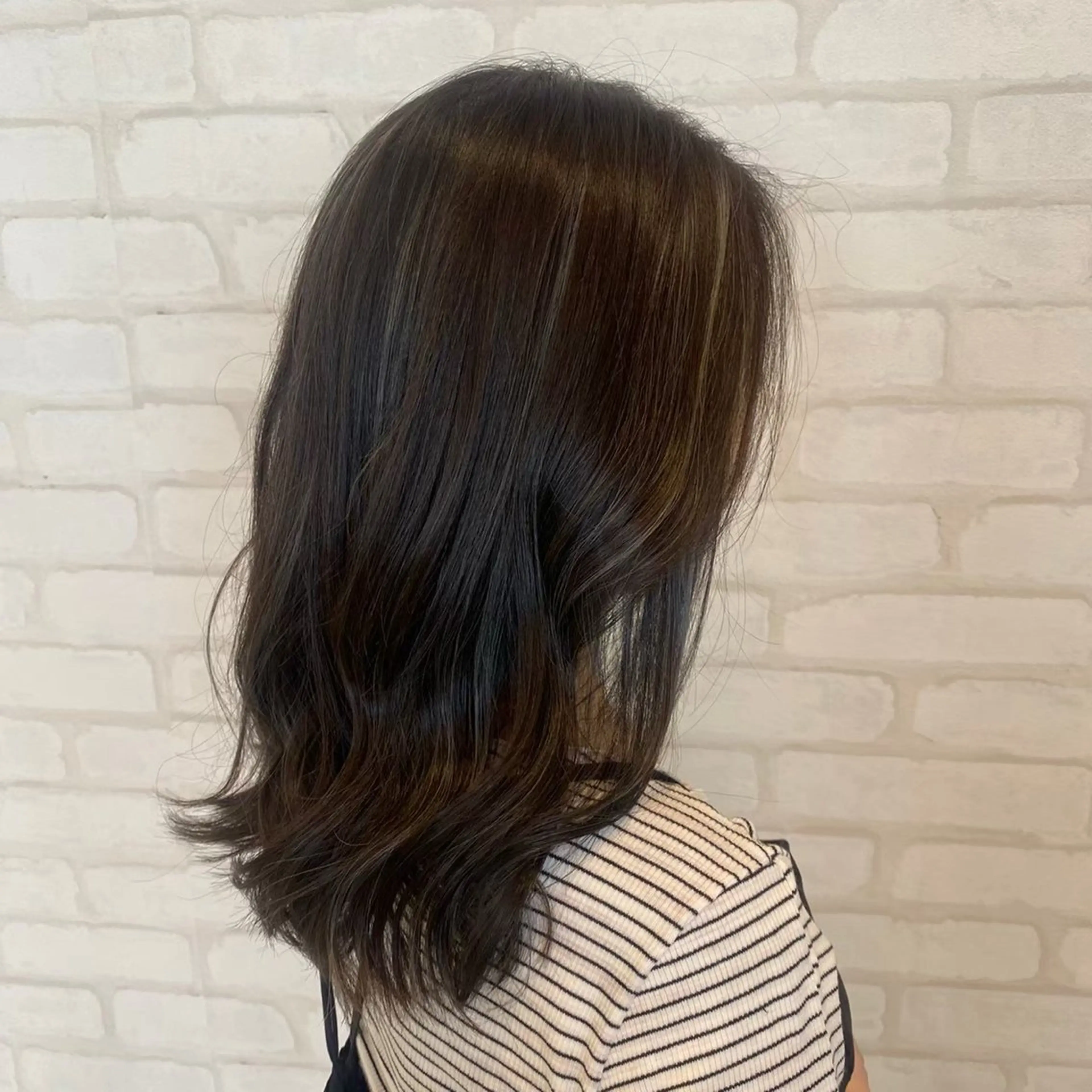 ロング カラー 土屋 咲希のヘアスタイル