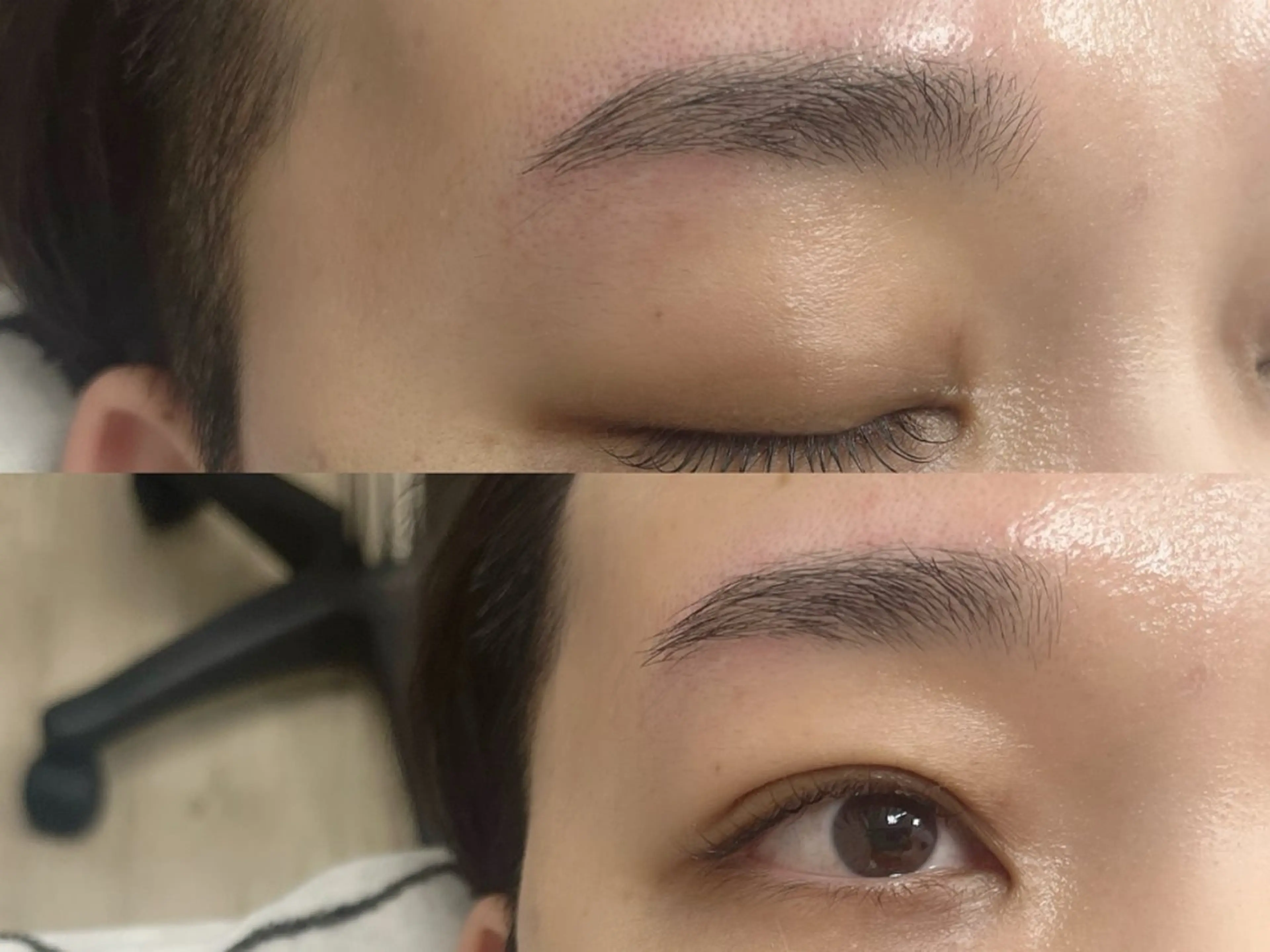 アイブロウ ワックス脱毛 LeCre 🩵八木下のマツエク・マツパデザイン