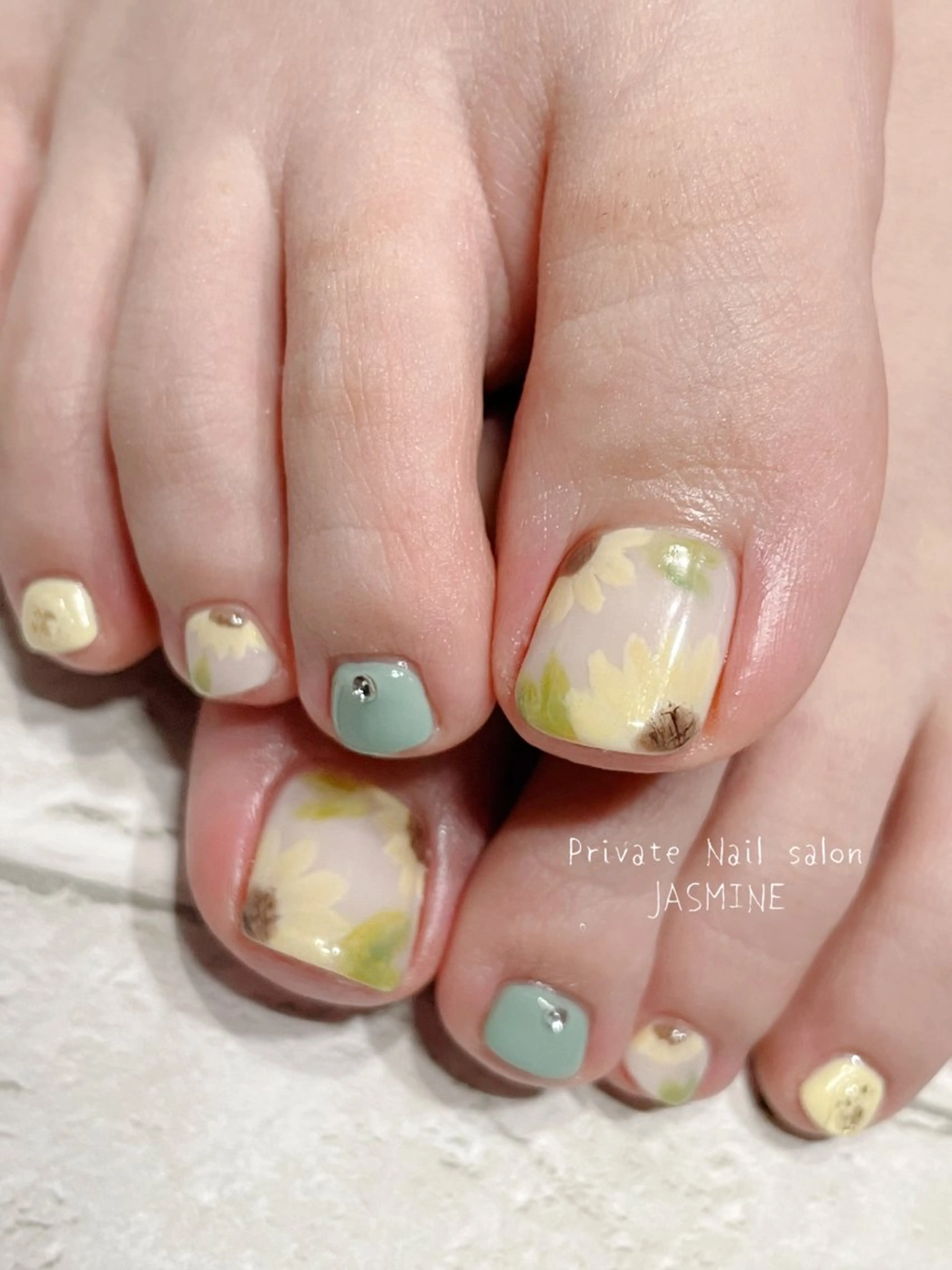ネイル フットネイル Nail salon JASMINEのネイルデザイン