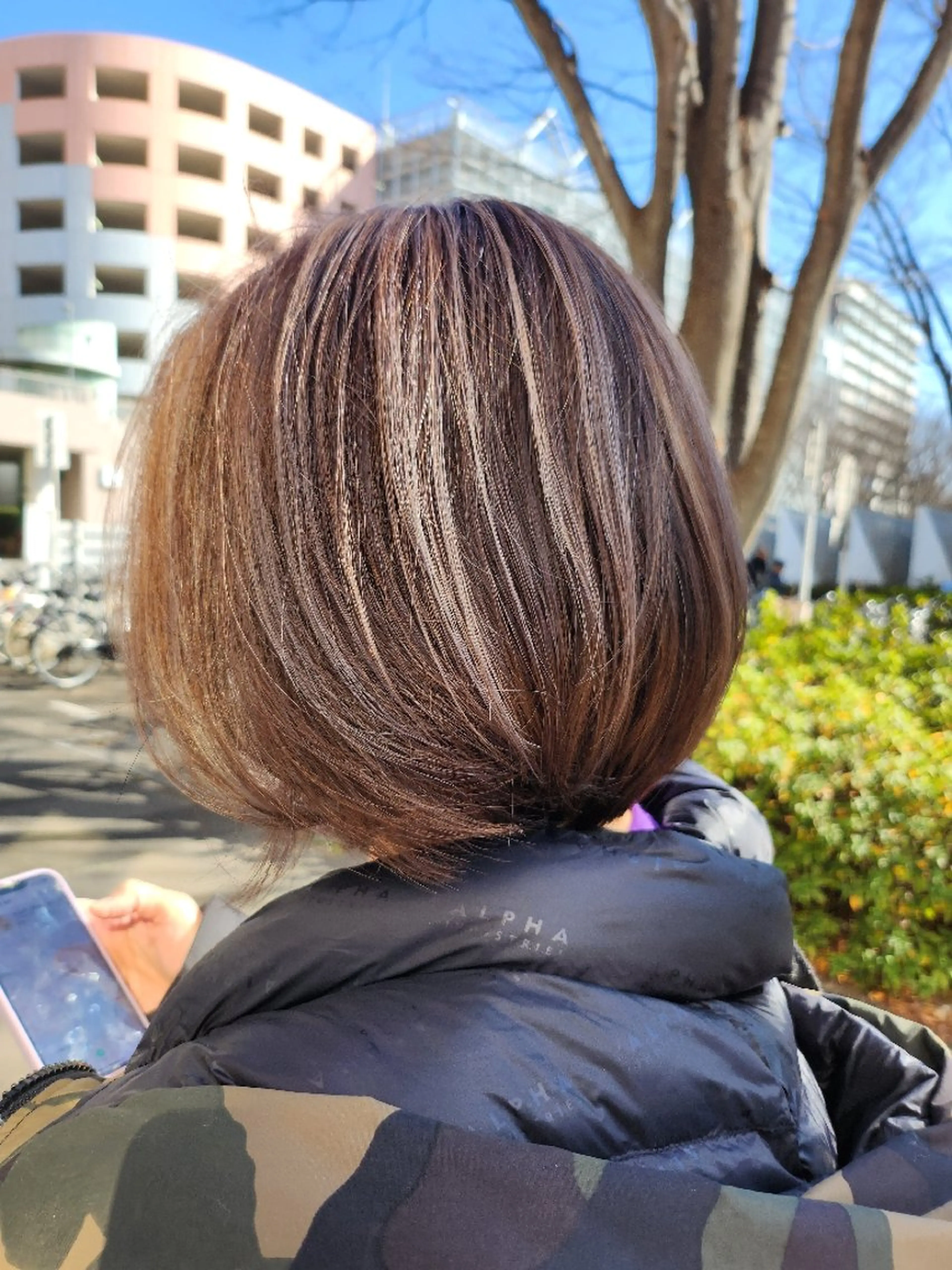ショート カラー ハイライトカラー インナーカラー ハイライト 髪質改善 レイヤーカット カット ヘアカラー ヘアセット 石川 ジェウンのヘアスタイル