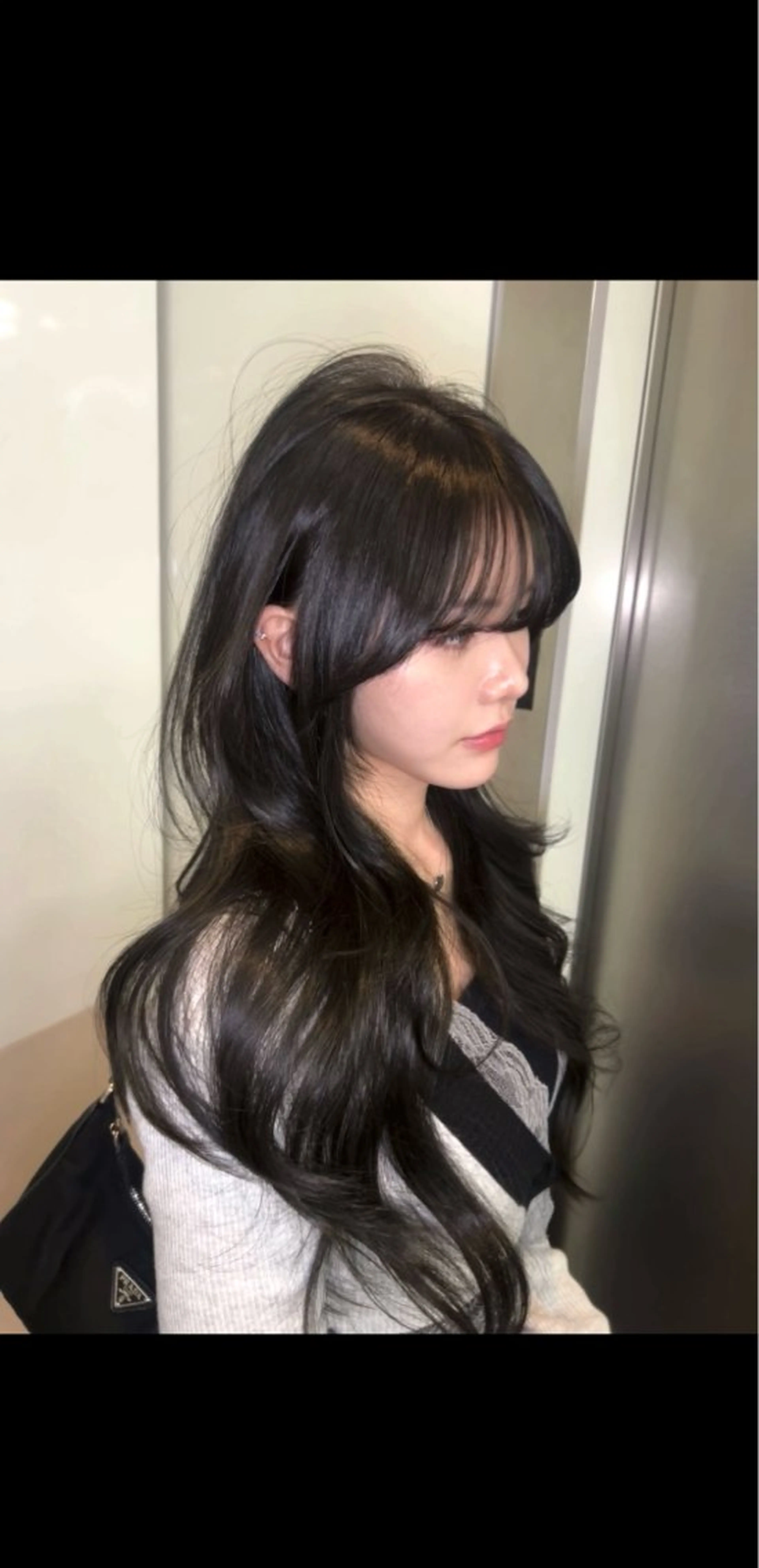 カラー アッシュ 透明感カラー オリーブカラー 💖原宿/韓国ヘア 顔周りカット/Rioのヘアスタイル