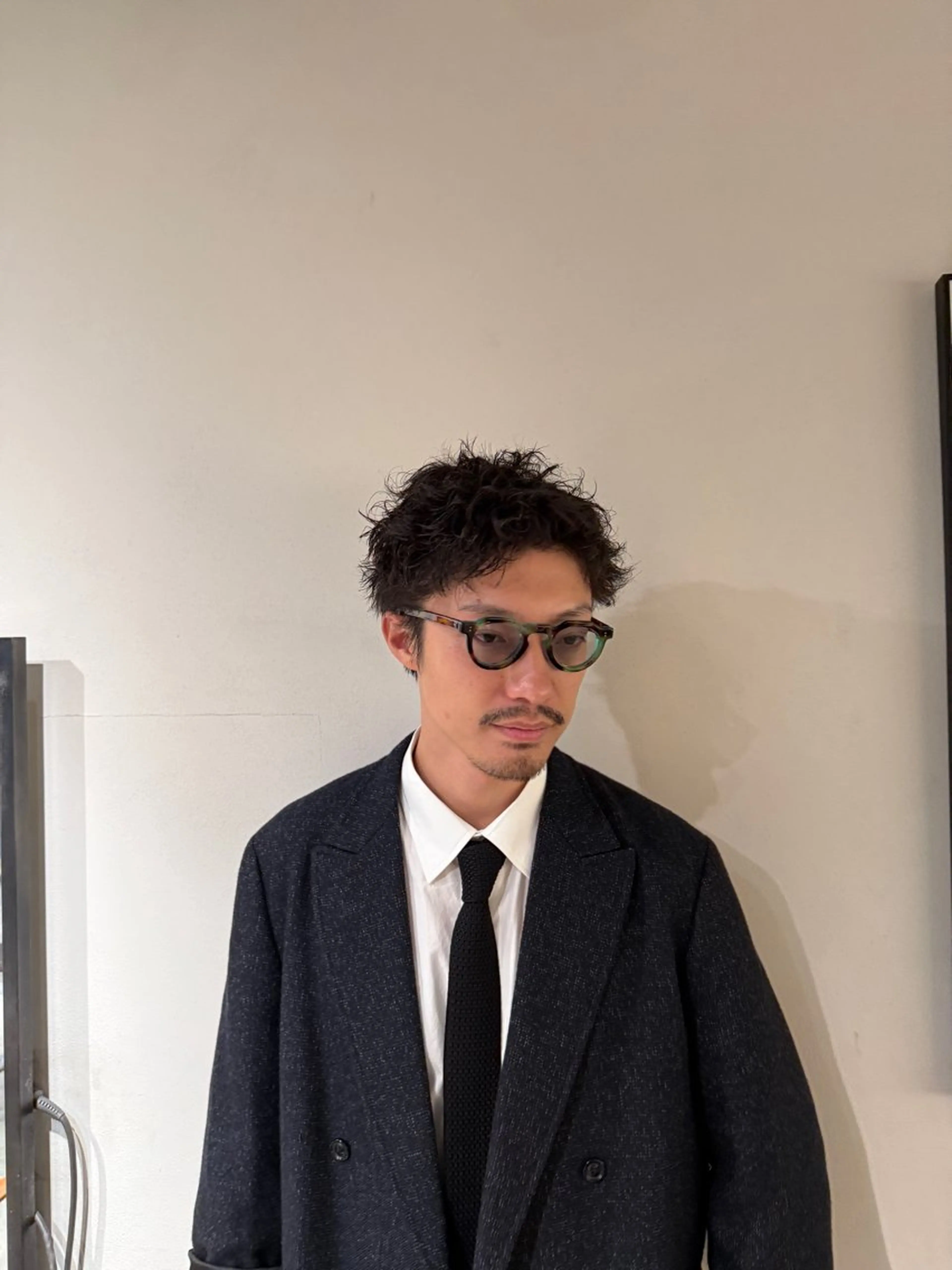 ショート メンズ メンズパーマ メンズベリーショート ベリーショート ショートヘア casi所属・メンズパーマ／ボブ 星本広海のヘアスタイル