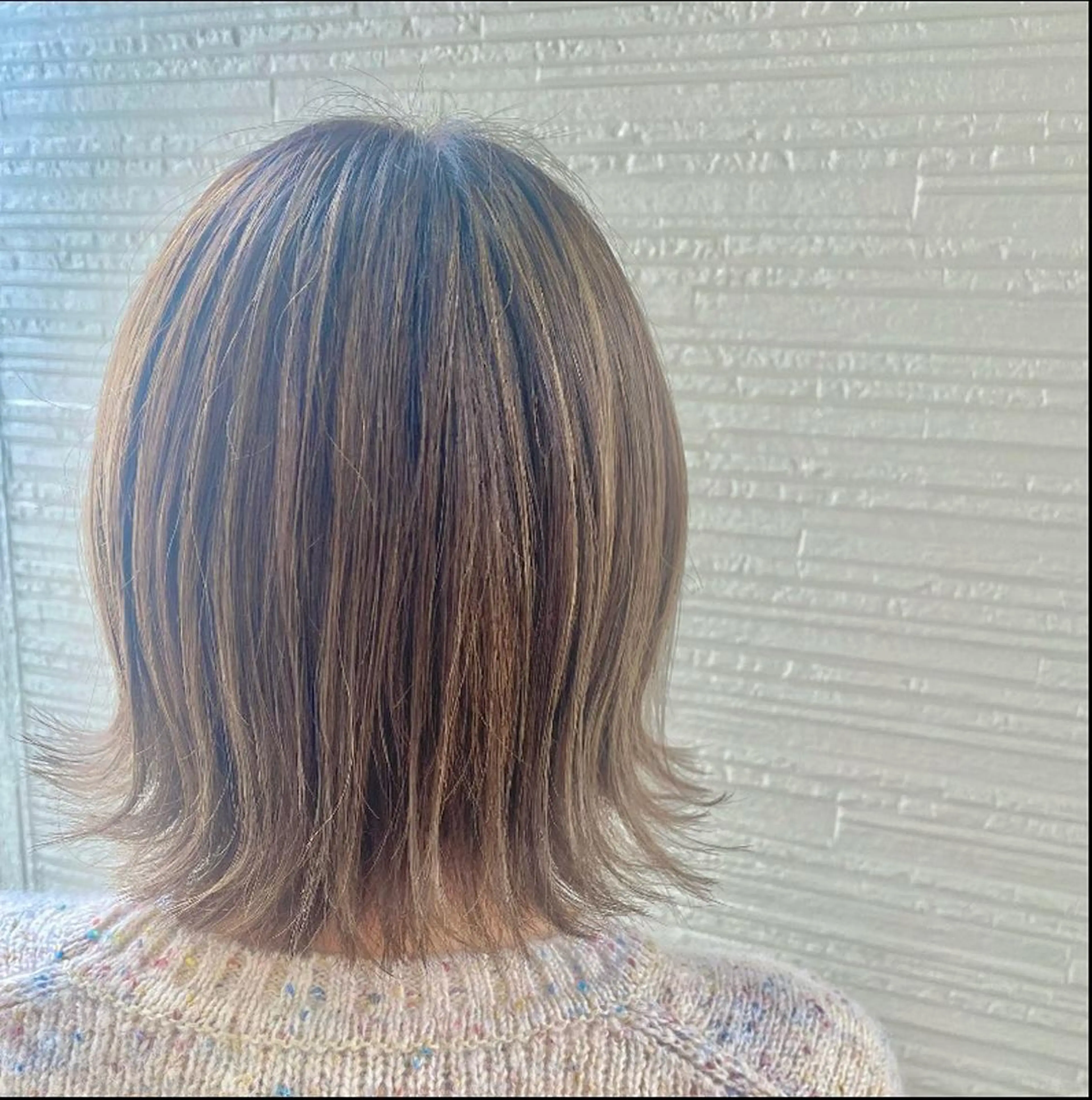 セミロング 加藤 実穂のヘアスタイル