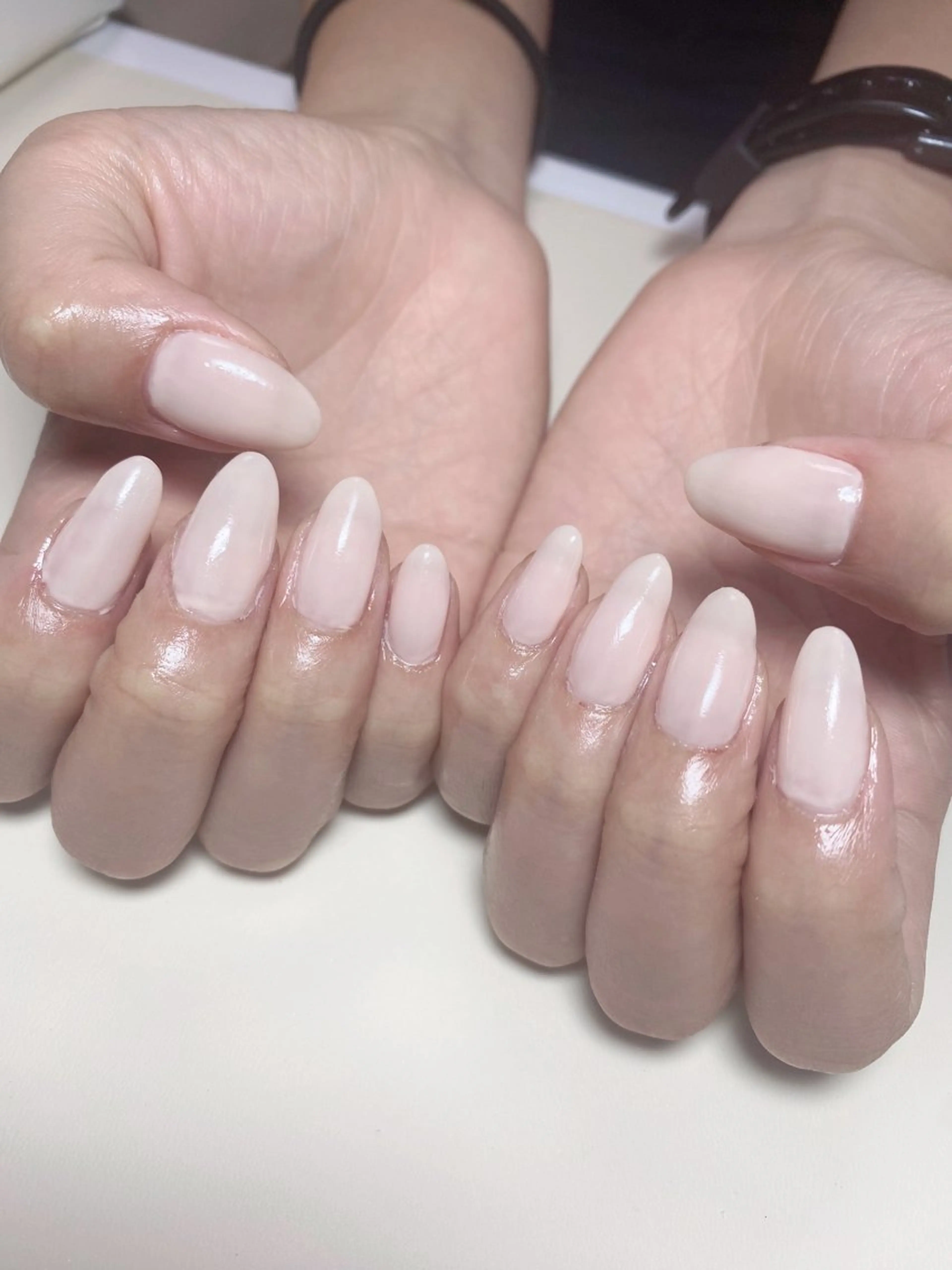ネイル ピンク ハンドネイル Nail Salon K 🧸美爪育成のネイルデザイン
