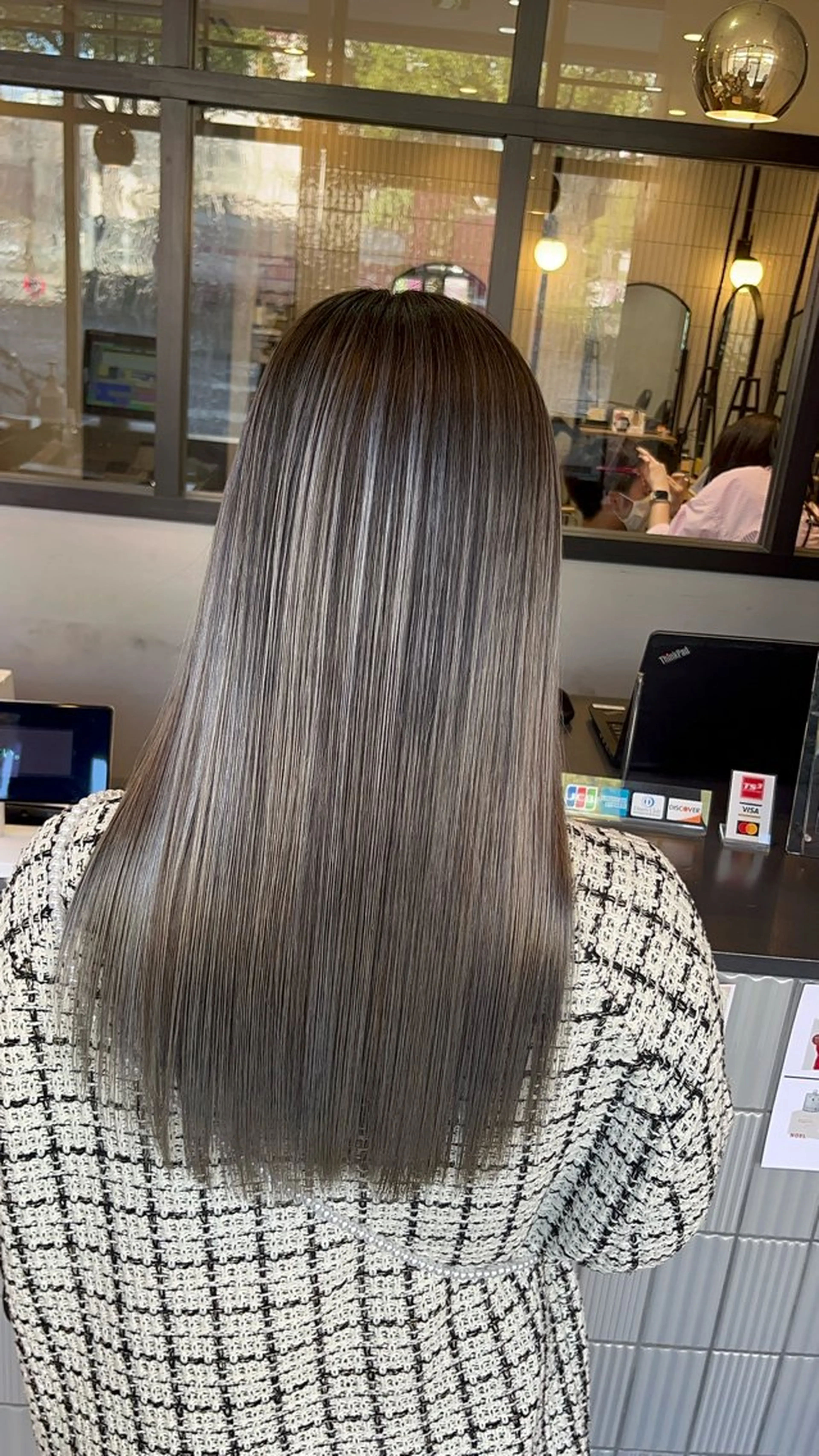 ロング カラー ヘアカラー トリートメント SALOWIN 栄３丁目店所属・福田 修平💎 髪質改善/美髪矯正のヘアスタイル