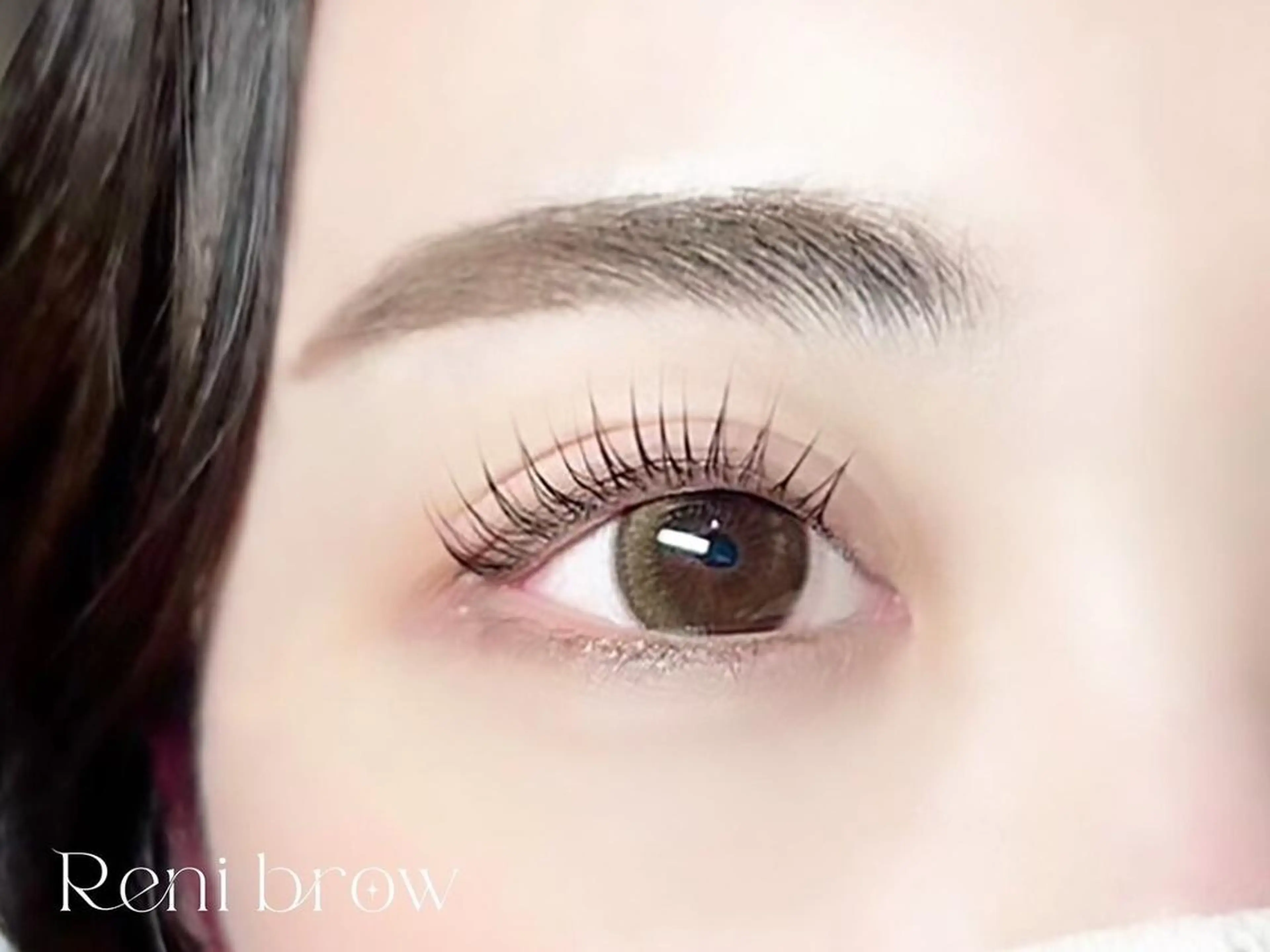 マツエク・マツパ Reni brow 明石店のマツエク・マツパデザイン