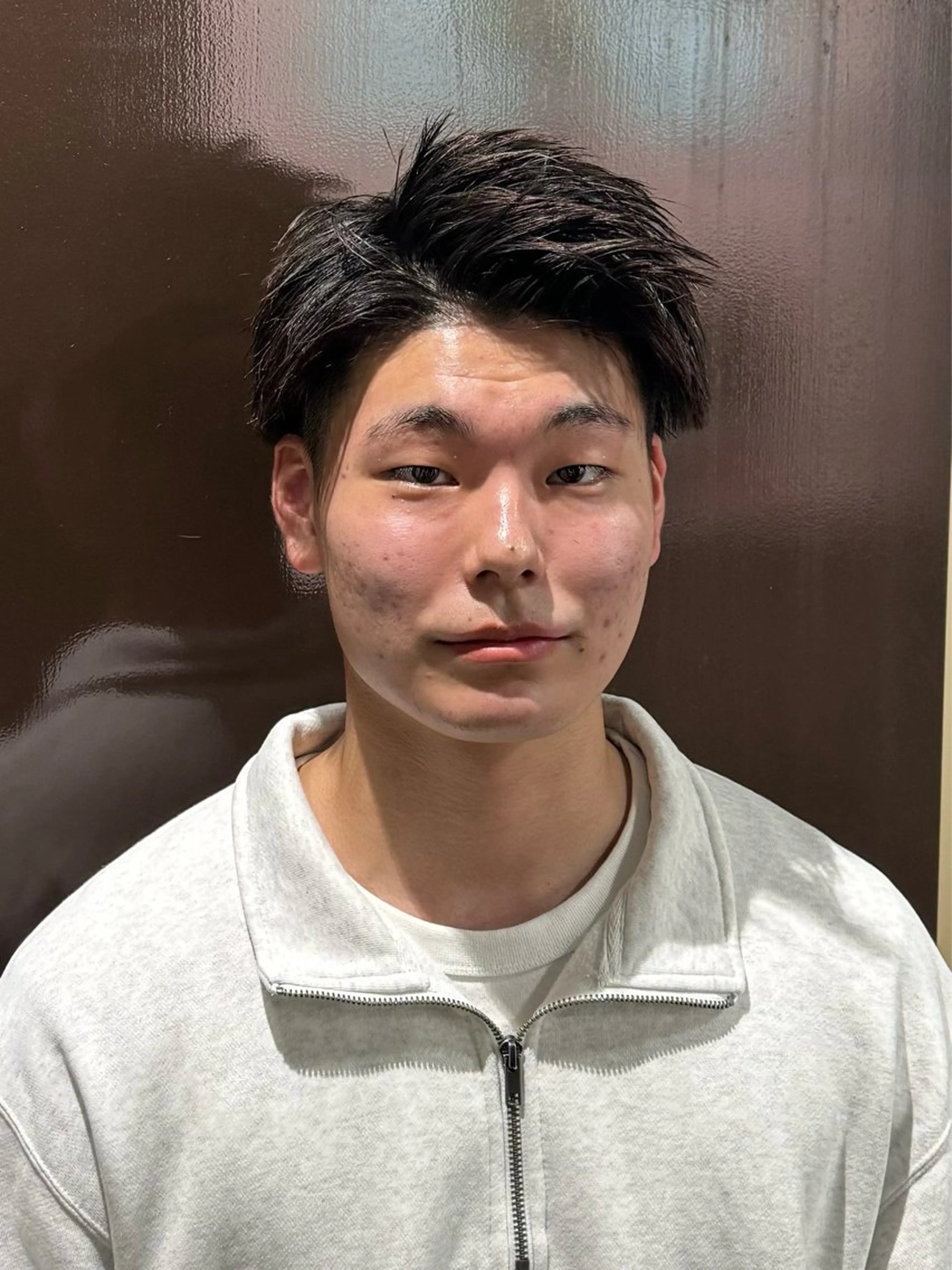 メンズ 柏メンズカットパーマ NO.1タイチのヘアスタイル