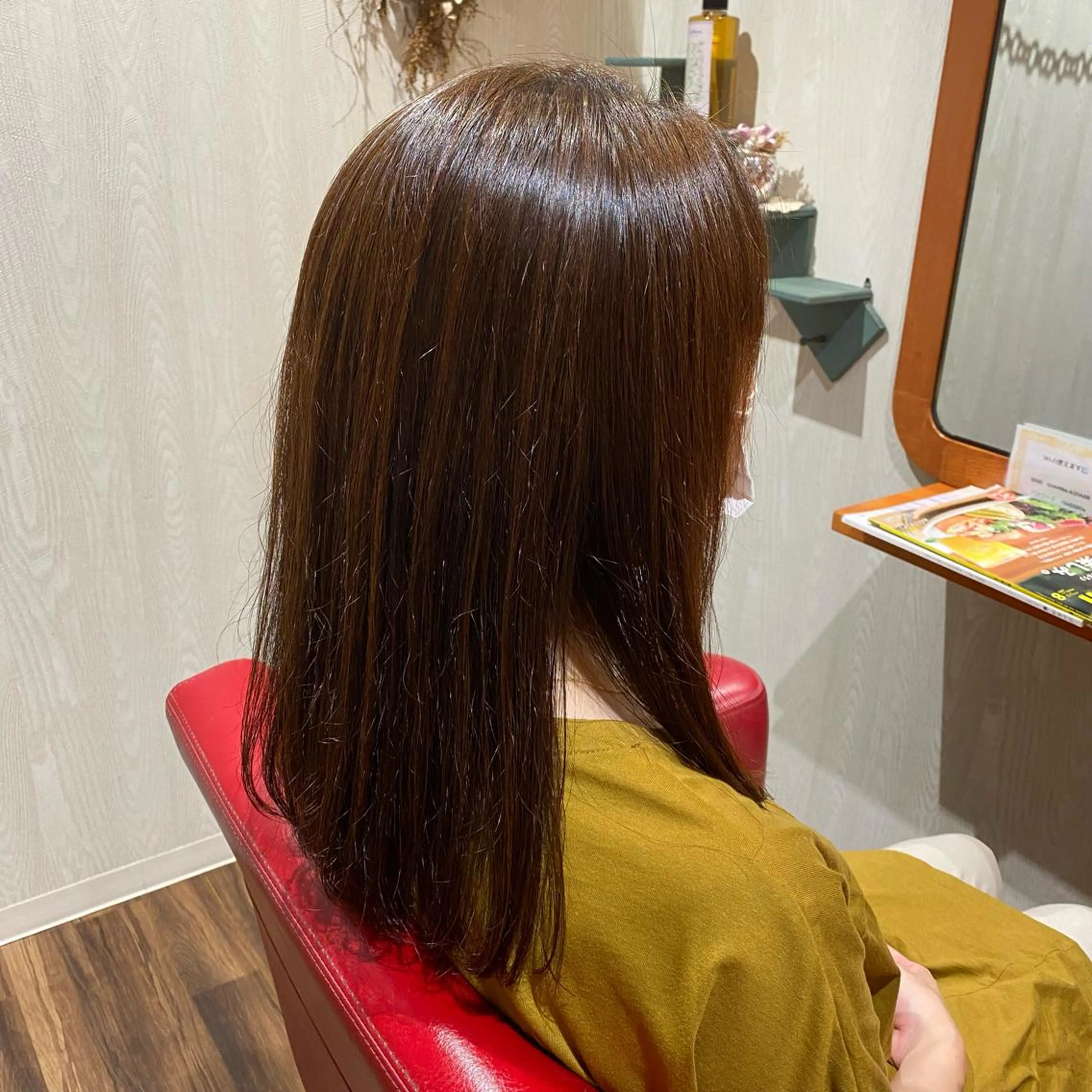ロング カット 縮毛矯正 'Inovel'所属・木宮 美緒のヘアスタイル