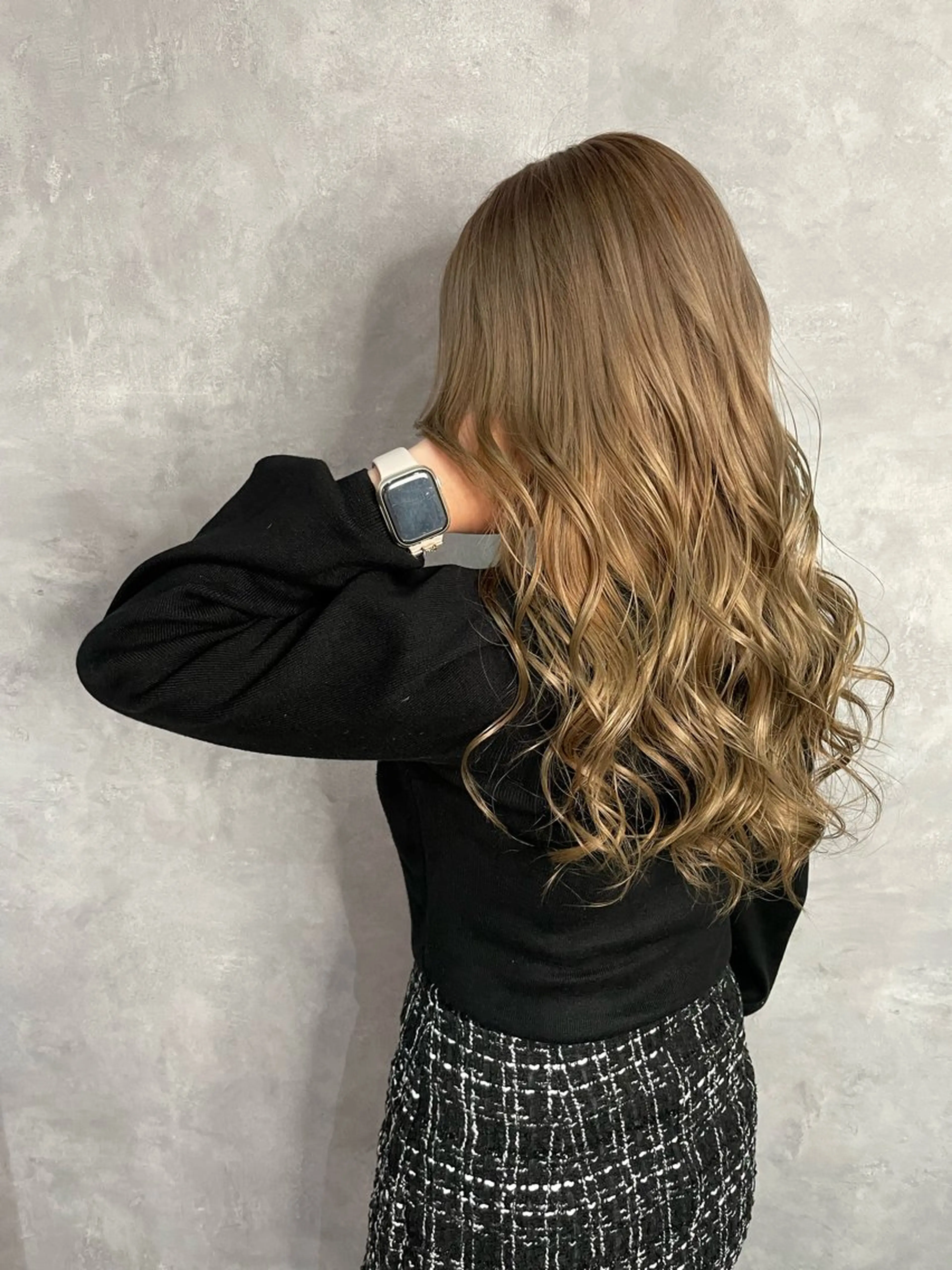 ロング ミストバング ハイライト 髪質改善 ヨシンモリ 韓国風ヘア HAIR SMILE COEURのその他イメージ
