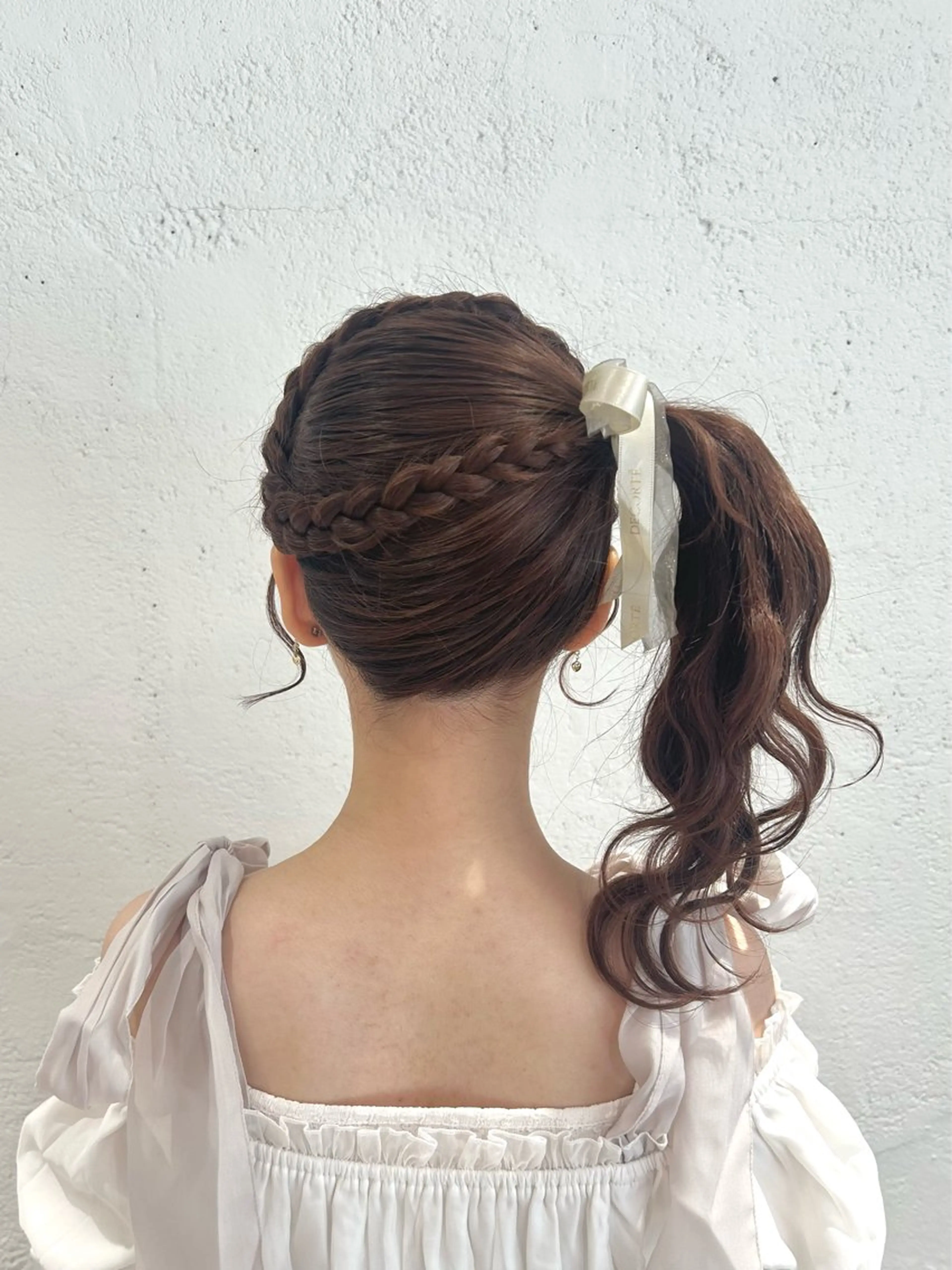 ヘアアレンジ ヘアセット ♛︎ きっか ♛︎ ヘアアレンジ🩵のヘアスタイル