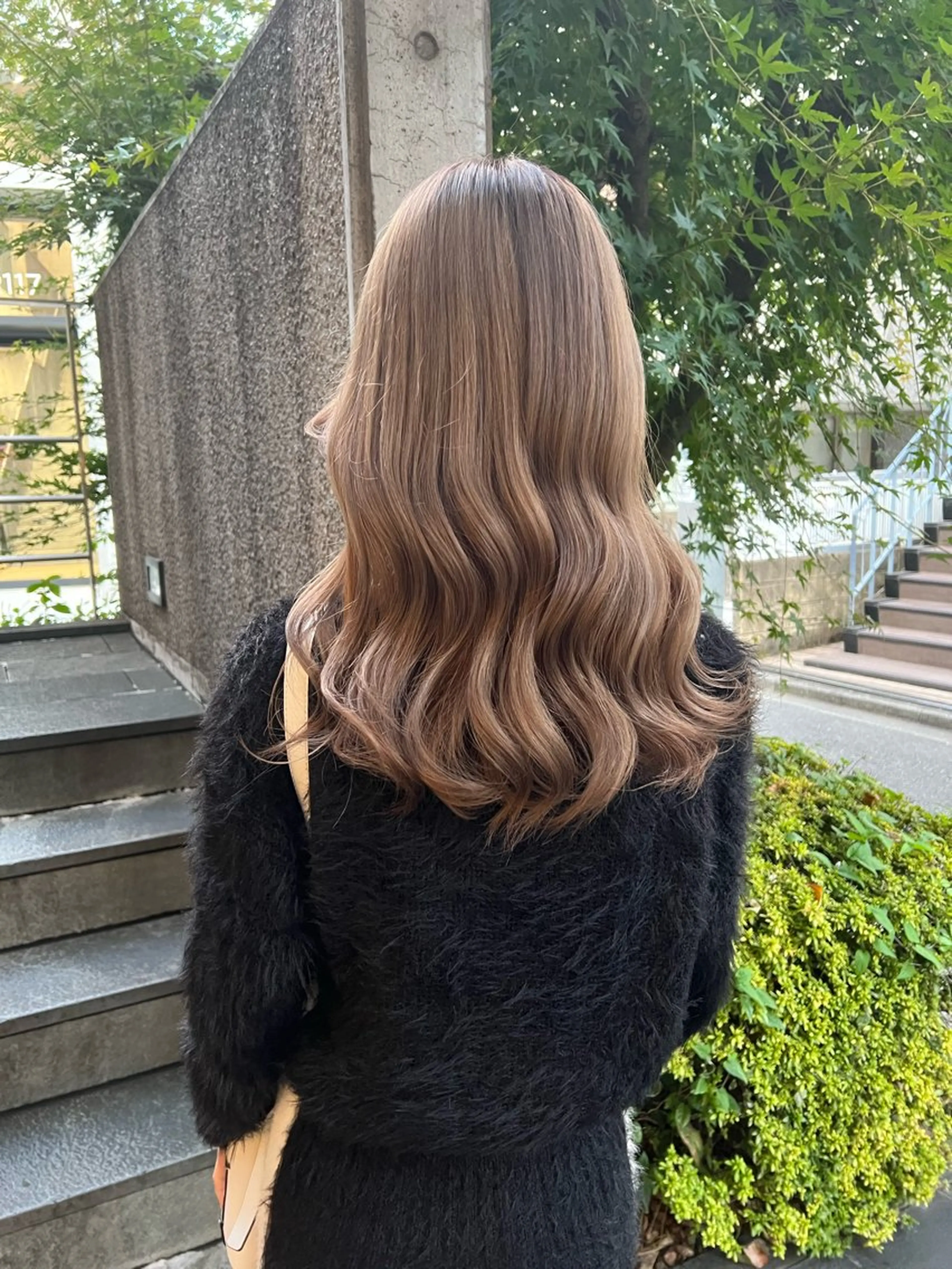 ロング ヘアカラー トリートメント 艶髪カラー✨似合わせ No.1🥇渡辺康貴のヘアスタイル