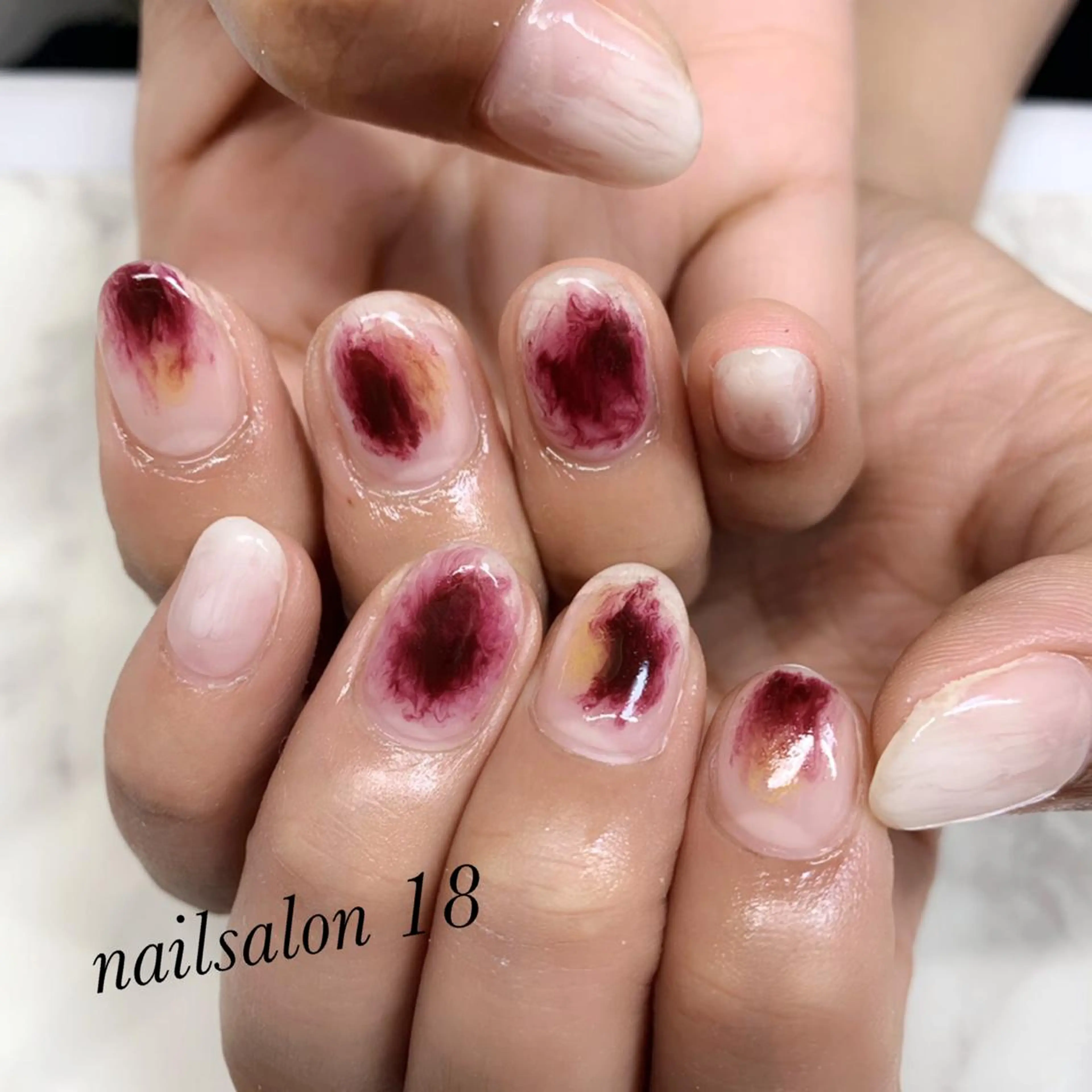 メンズ ネイル nail salon 18.のネイルデザイン