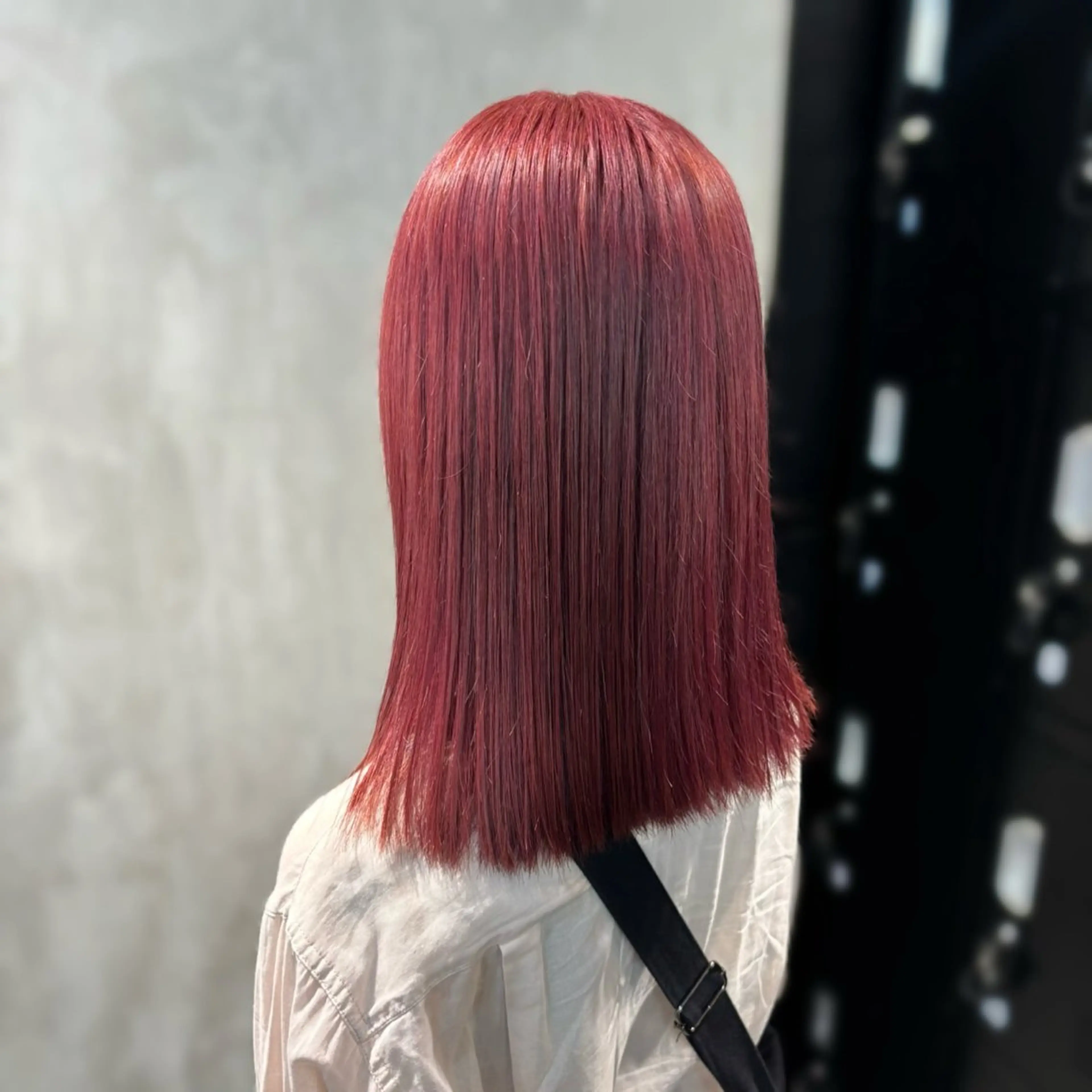 ミディアム カラー ヘアアレンジ ヘアカラー トリートメント 🧡ブリーチ/艶髪✨ RINO🪽のヘアスタイル