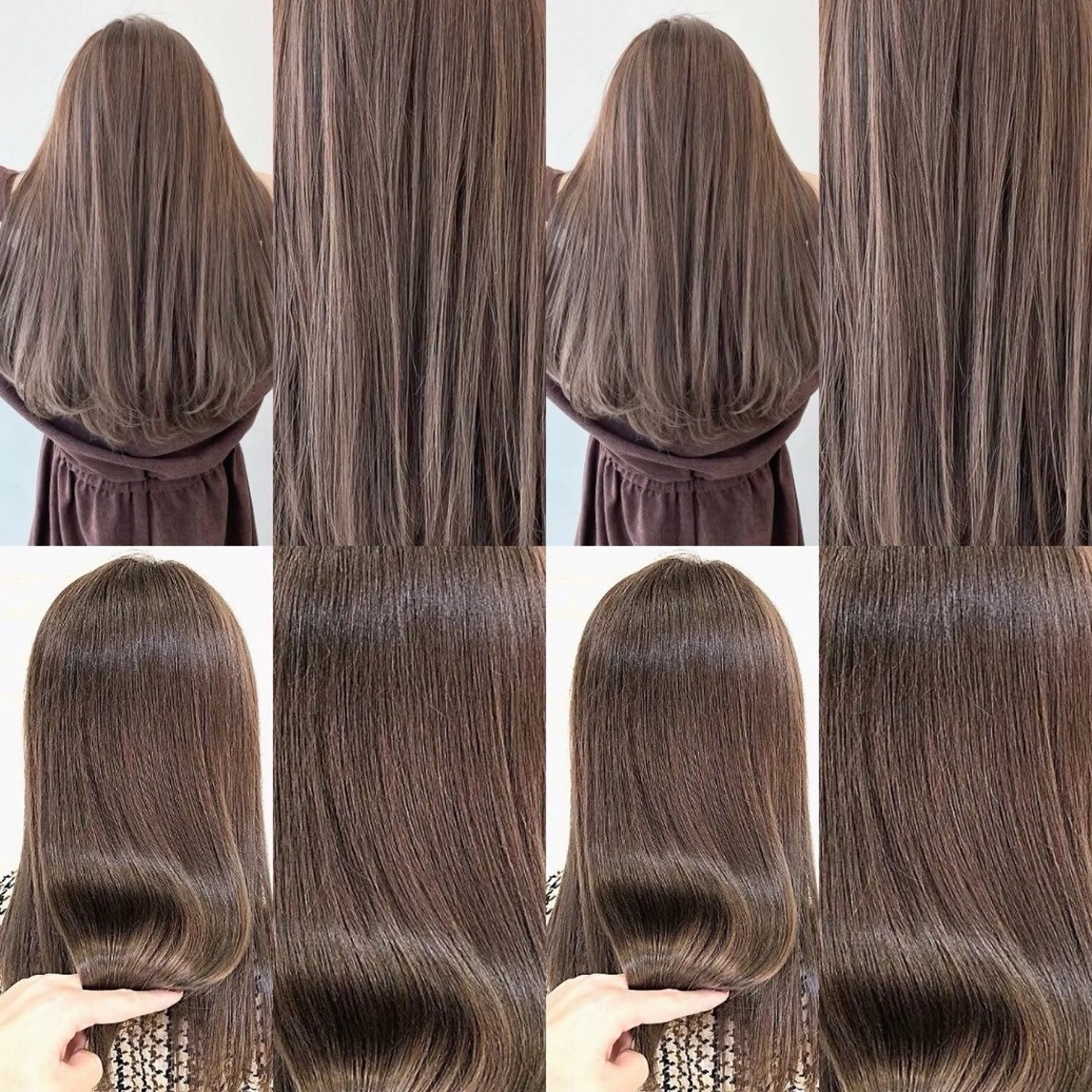 ロング カラー ✨韓国艶髪✨ケア ブリーチ🫧アキラのヘアスタイル