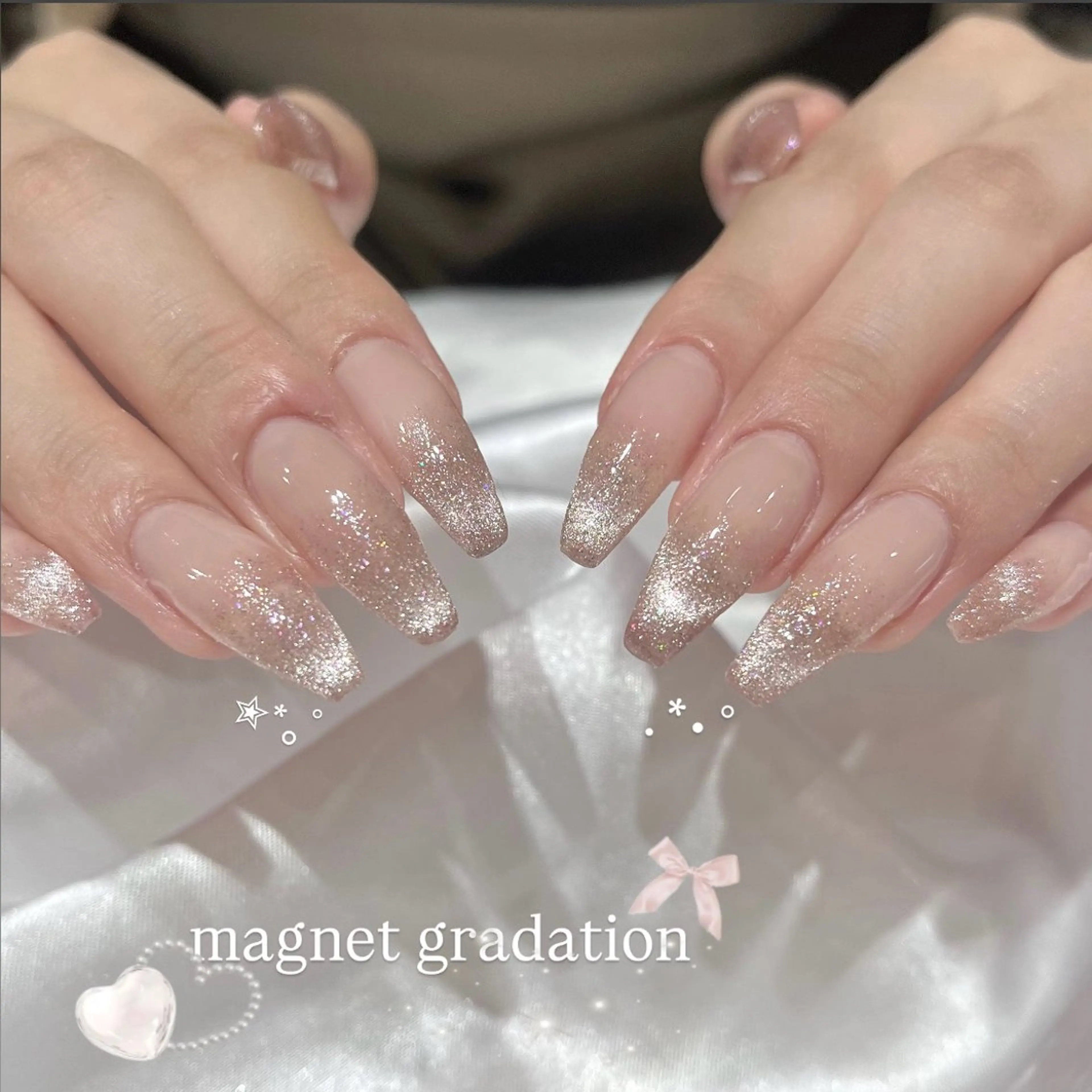 ネイル ハンドネイル ꒰ঌゆあ ໒꒱·̩͙のネイルデザイン