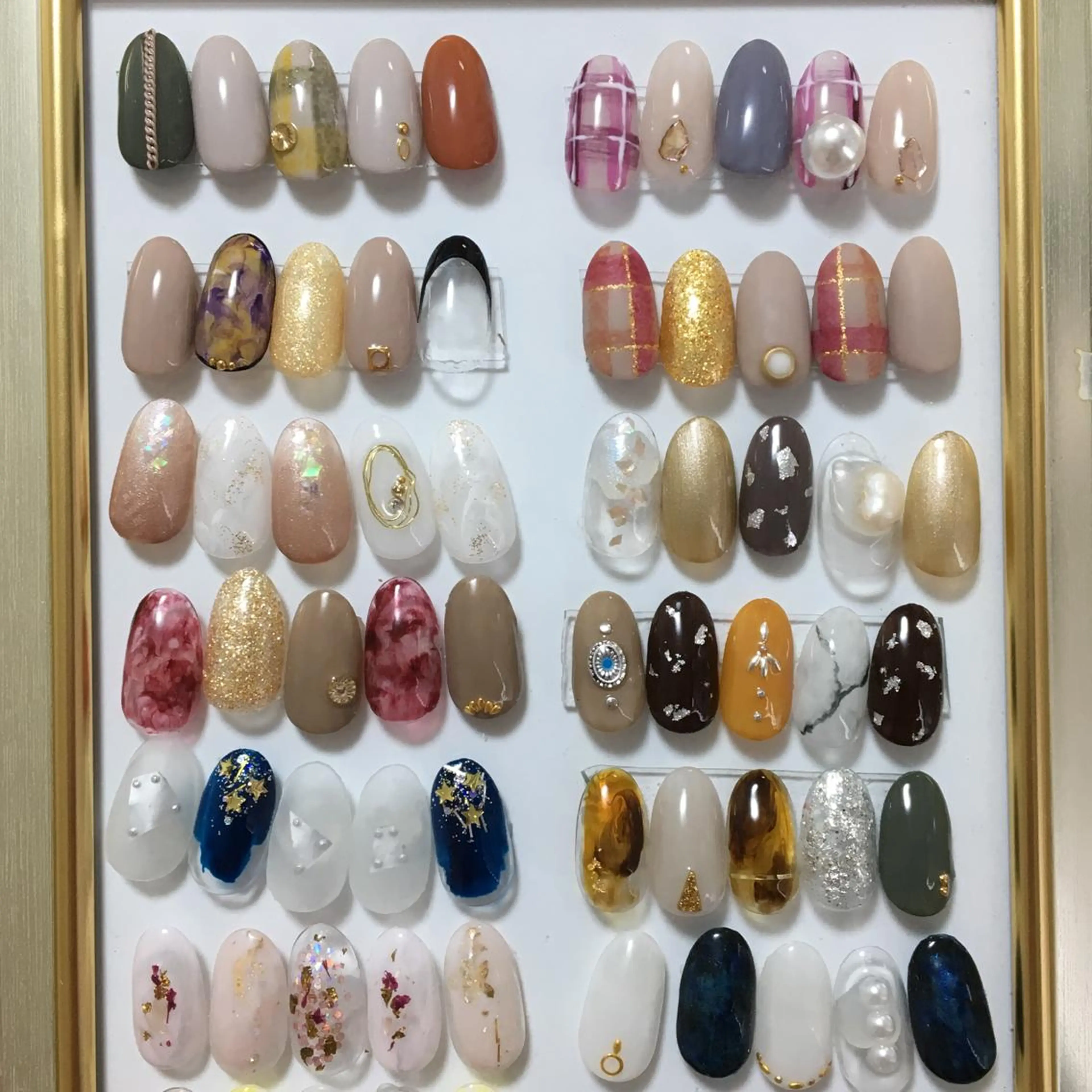 ネイル etelno blanc中目黒のネイルデザイン