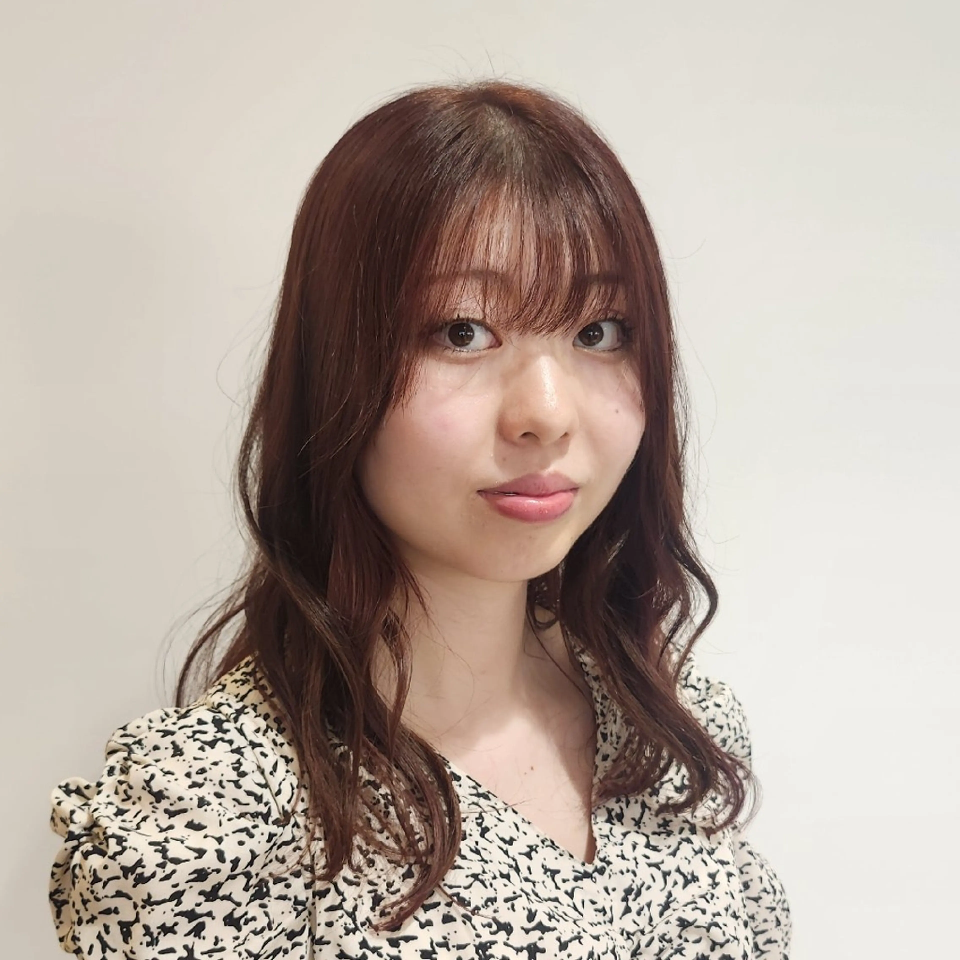 セミロング ハイトーン/メンズ韓 国/髪質改善🍀莉南のヘアスタイル