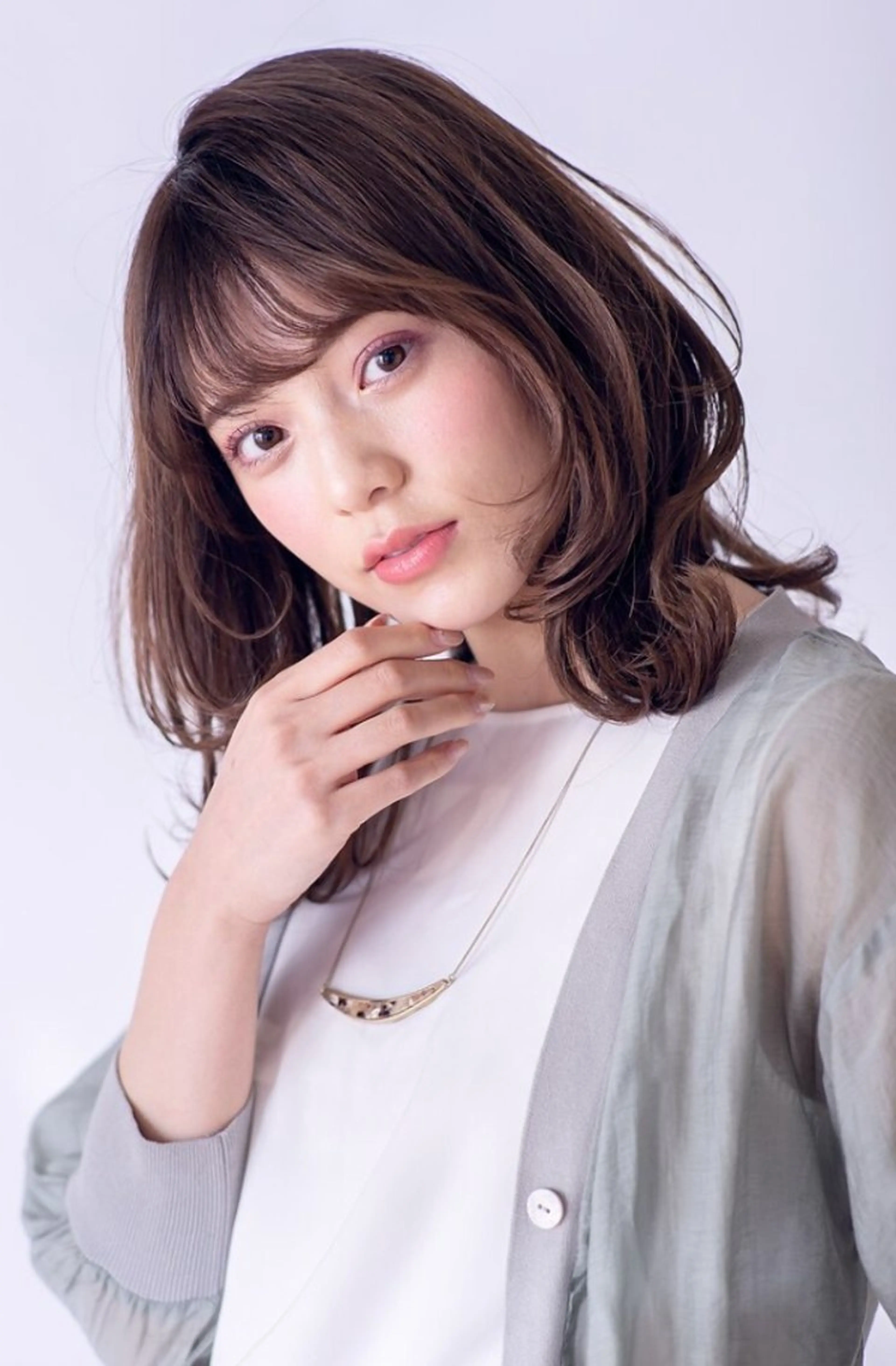 セミロング カラー パーマ ヘアアレンジ カット トリートメント BRING by snowdrop所属・吉祥寺・BRING 近藤真千子のヘアスタイル