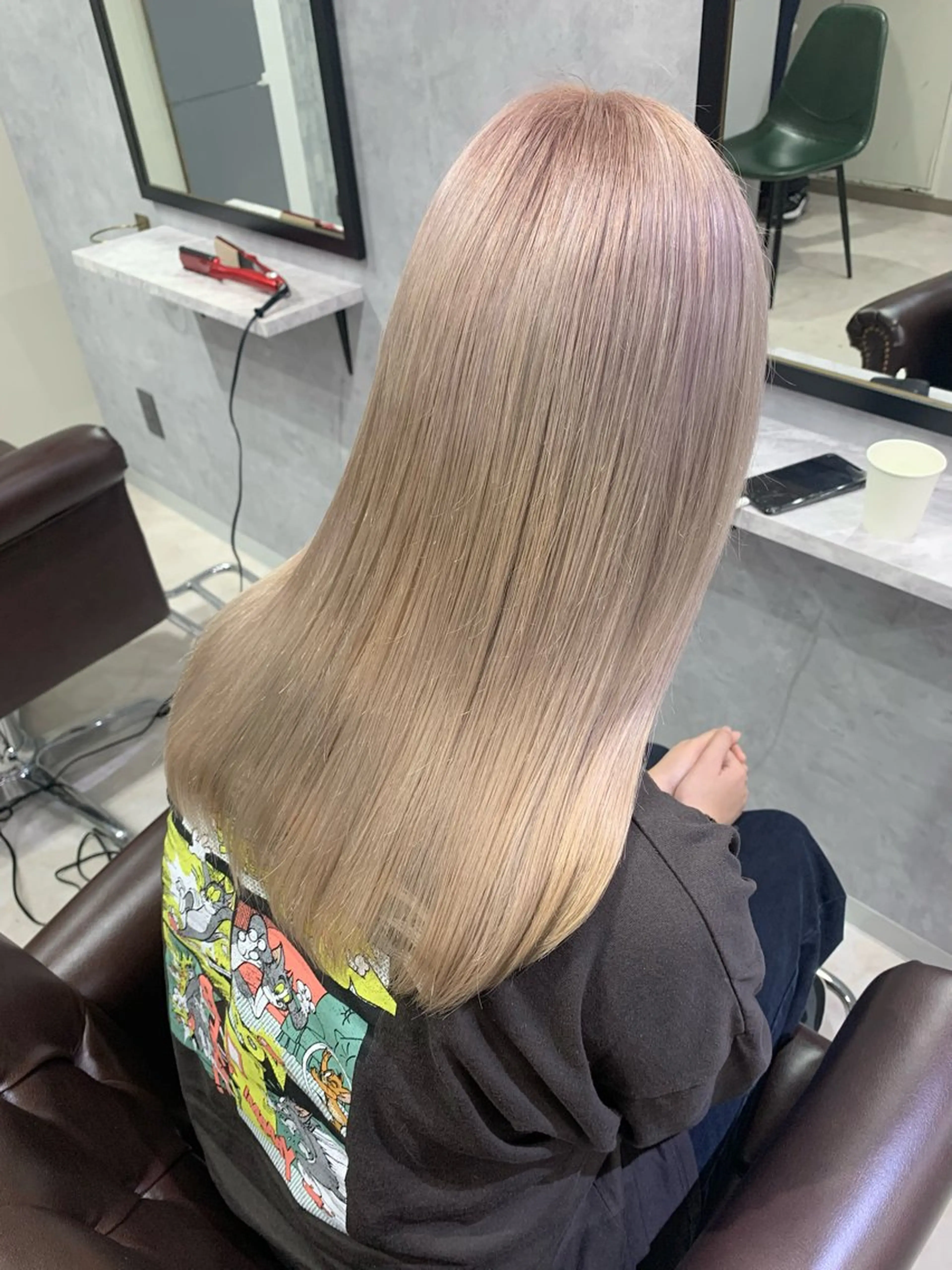 ロング ヘアカラー トリートメント 池袋/ダブルカラー GLADGE🩵のヘアスタイル