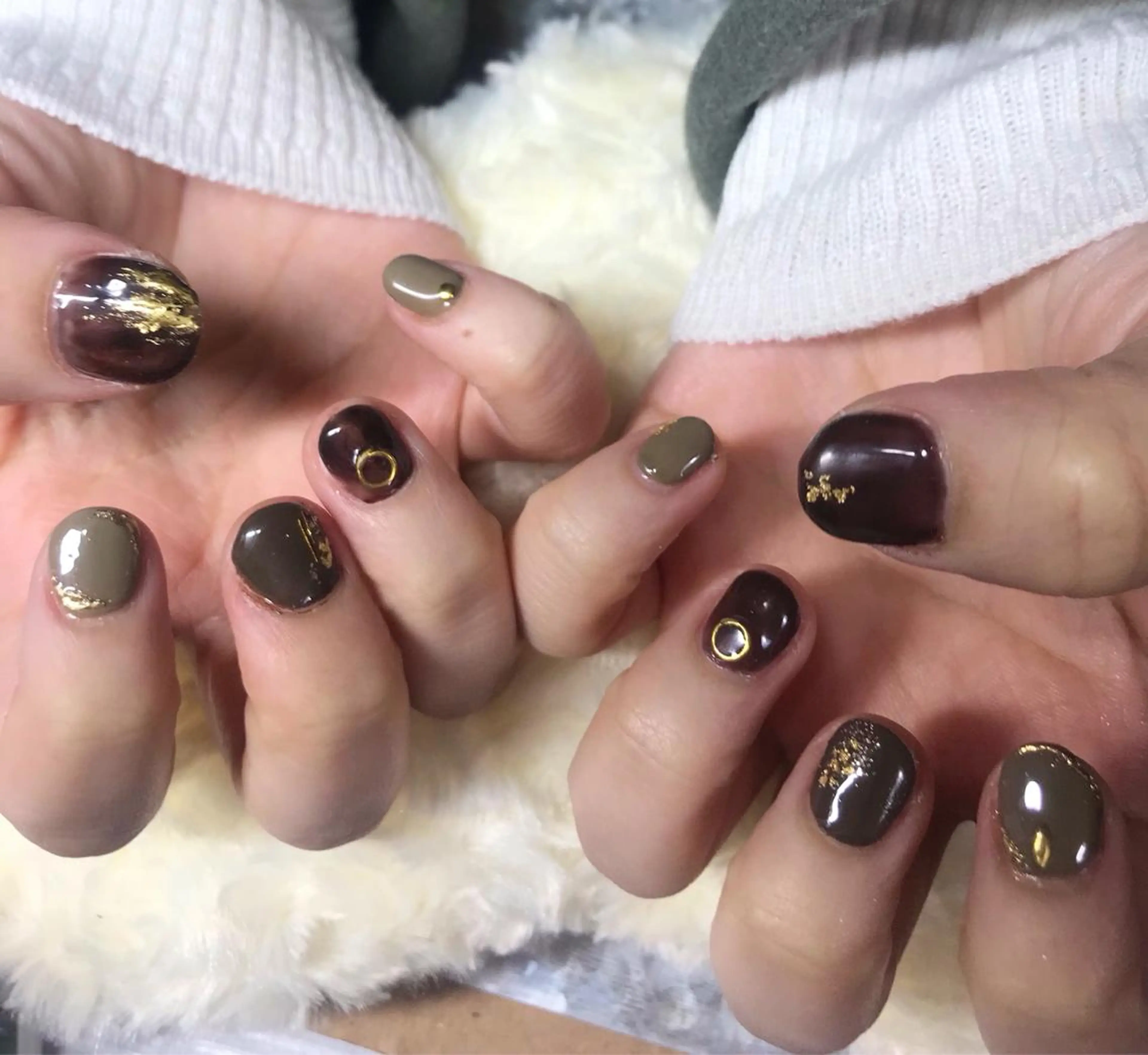 ネイル 成人式 yu kaのネイルデザイン