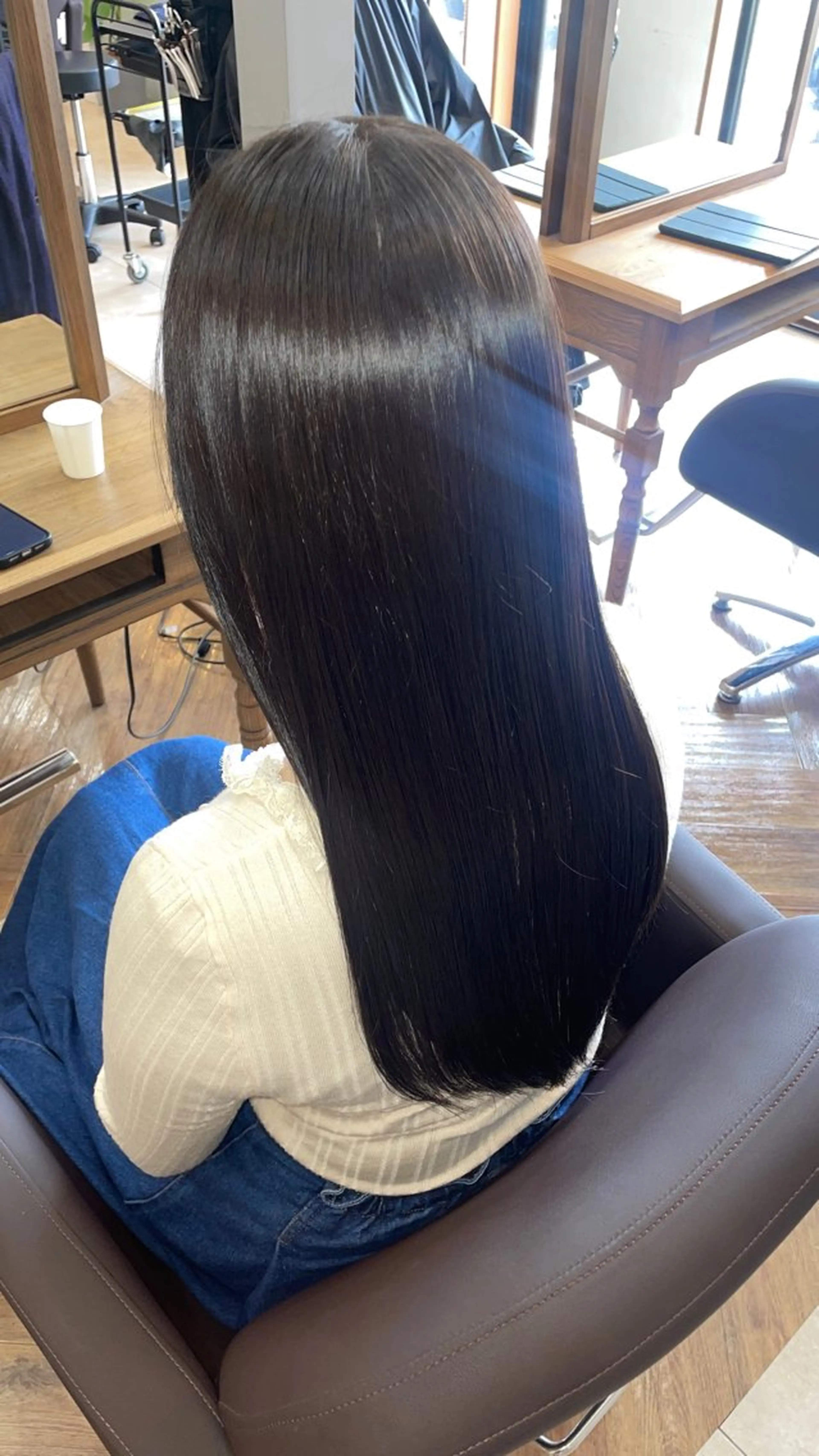 カラー 透明感カラー flammeum 伊勢崎所属・⠀ ⠀ アリサ🎀🫧のヘアスタイル