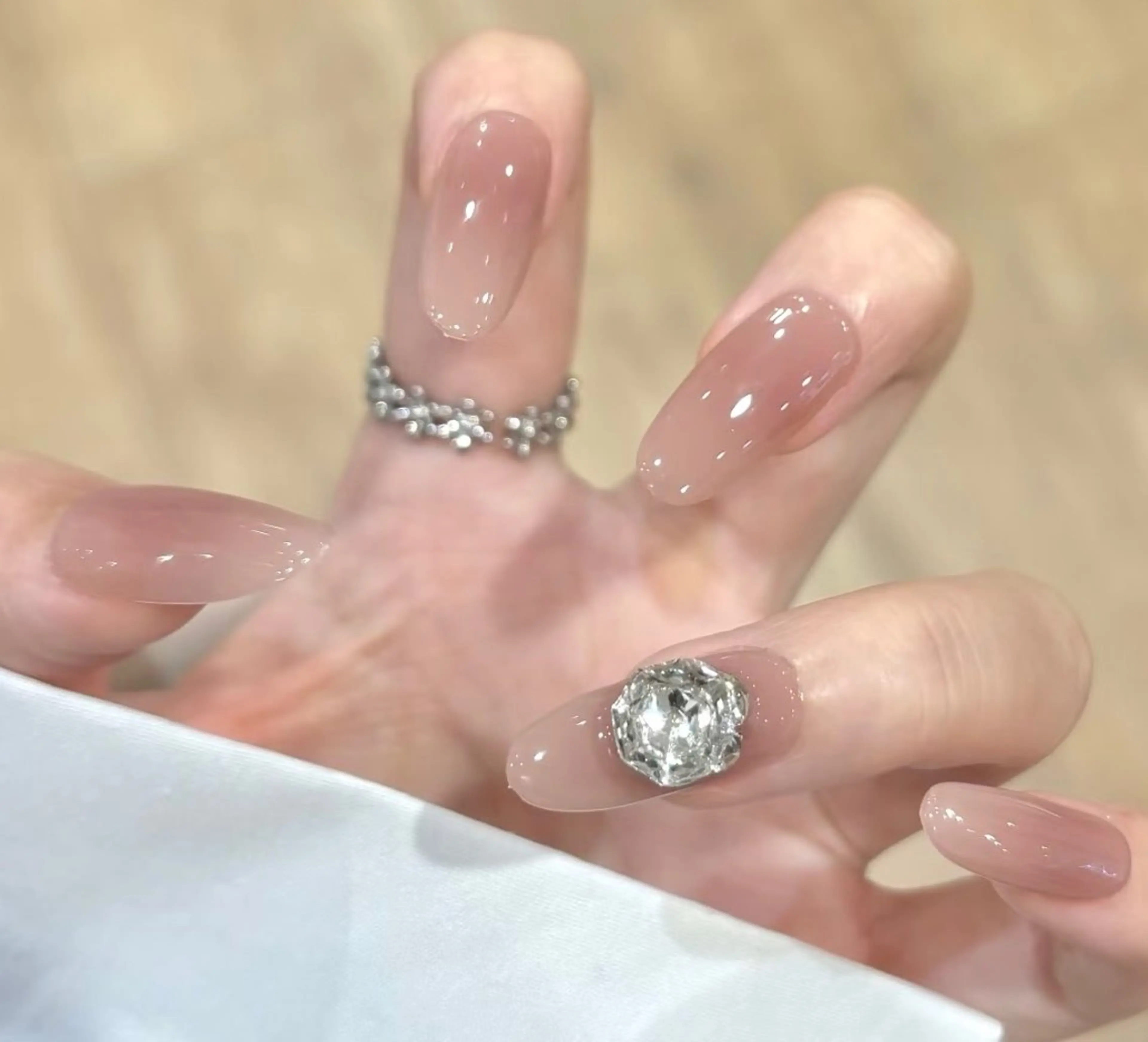 ネイル Miu Miu 🎀 長さだし專門のネイルデザイン