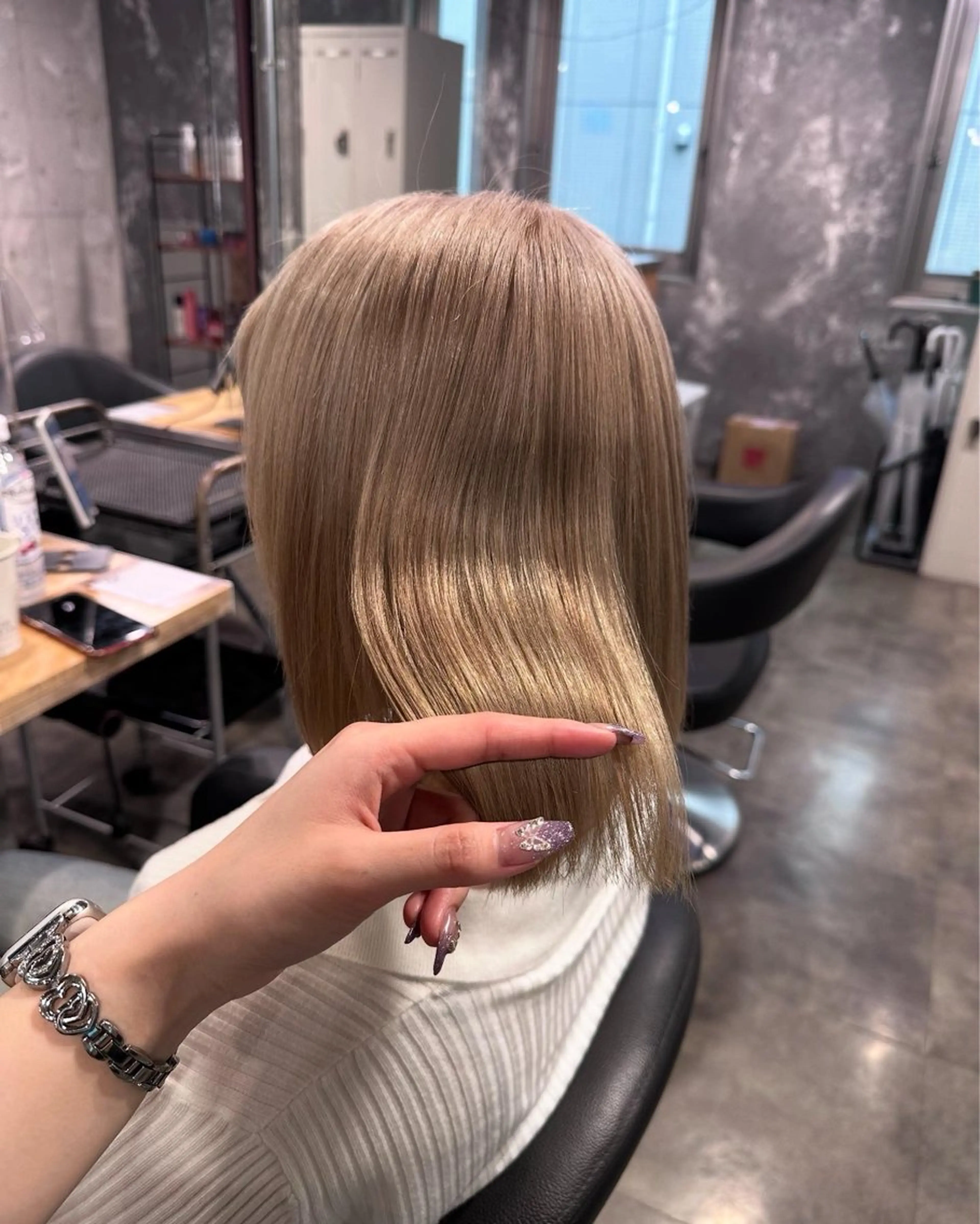 カラー 海外トレンドヘア🤍 sumireのヘアスタイル