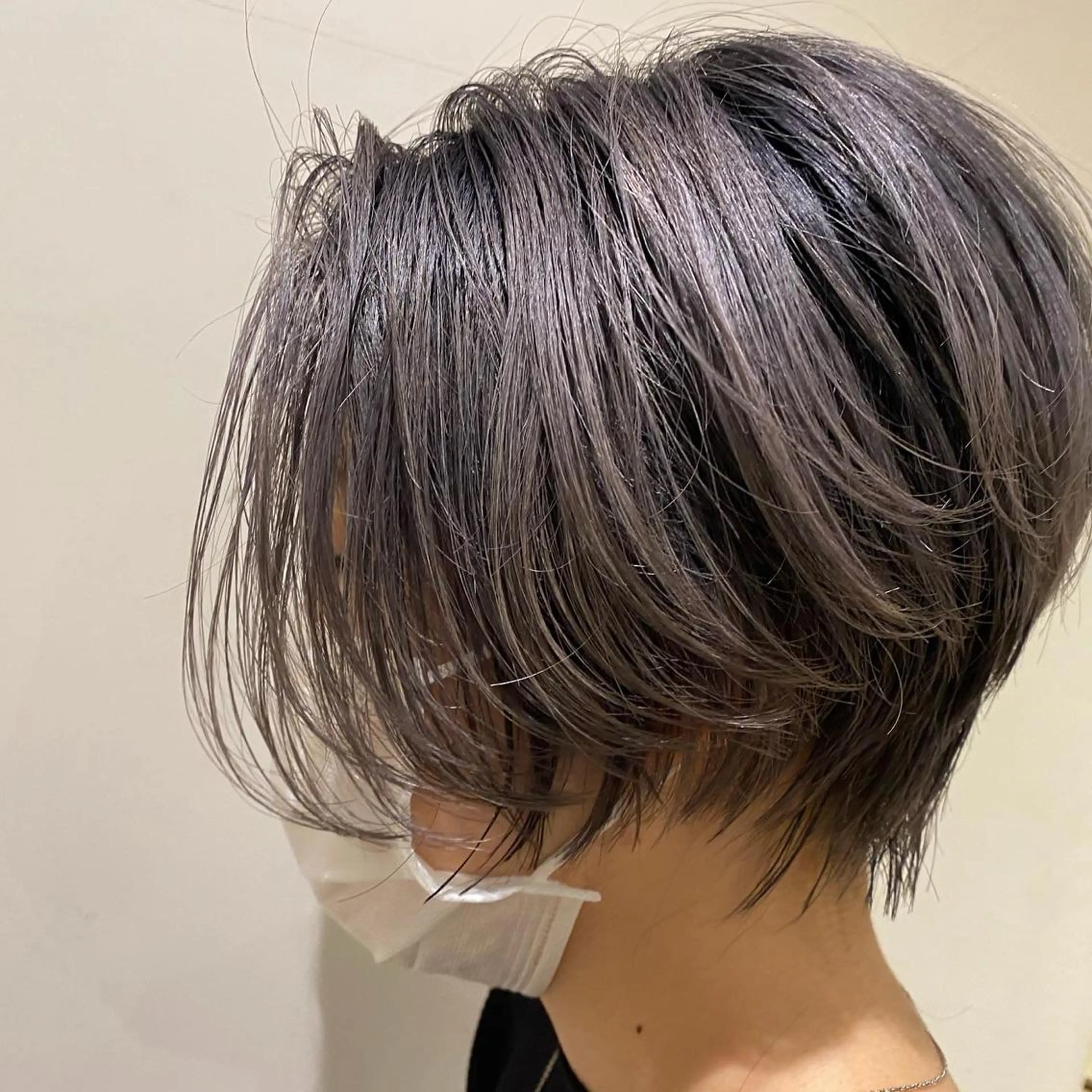 ショート カラー カット トリートメント レイヤー×髪質改善 マネージャー安藤光司のヘアスタイル