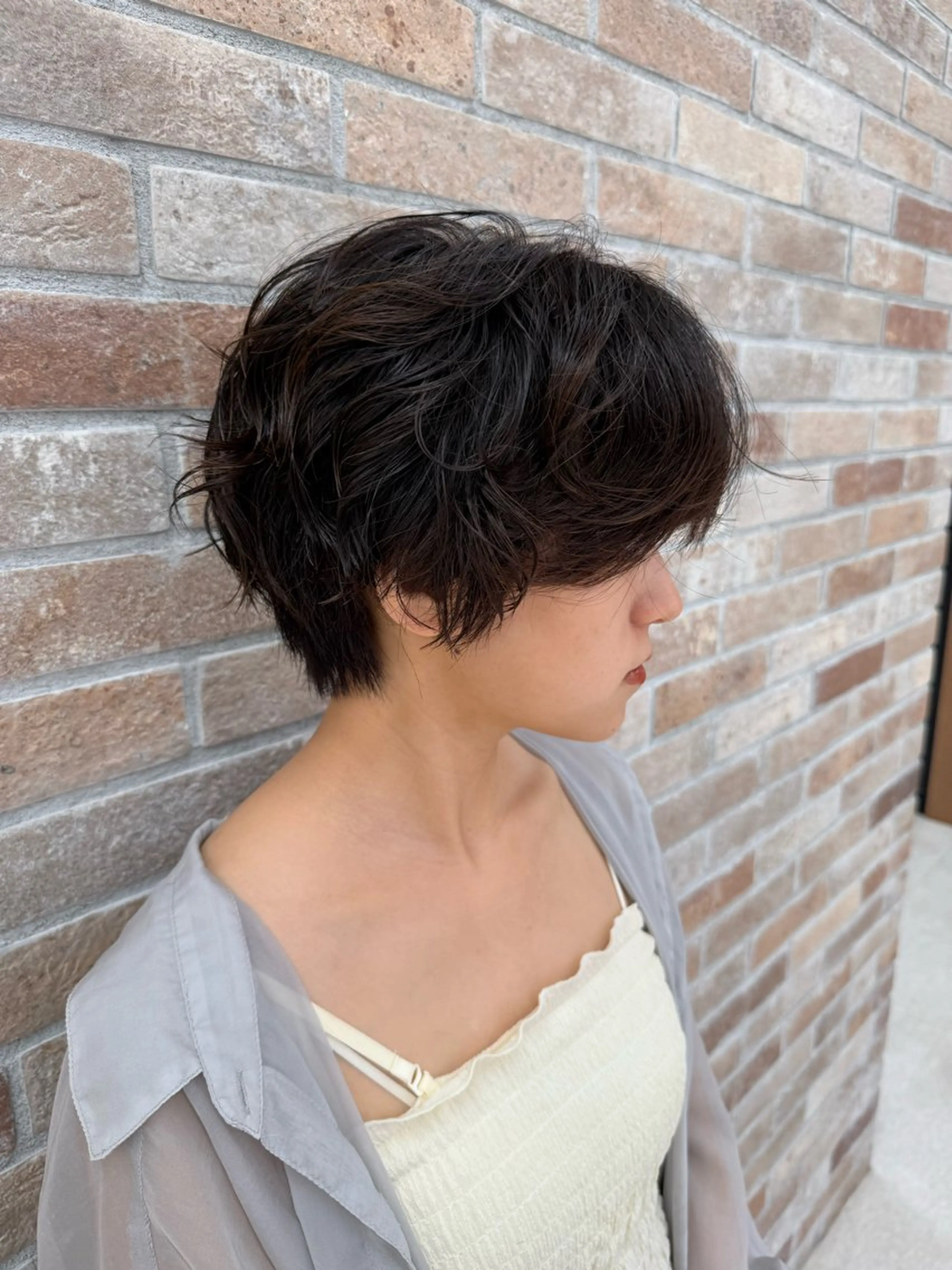 ショート パーマ カット パーマ 似合わせショート 鈴木豊のヘアスタイル