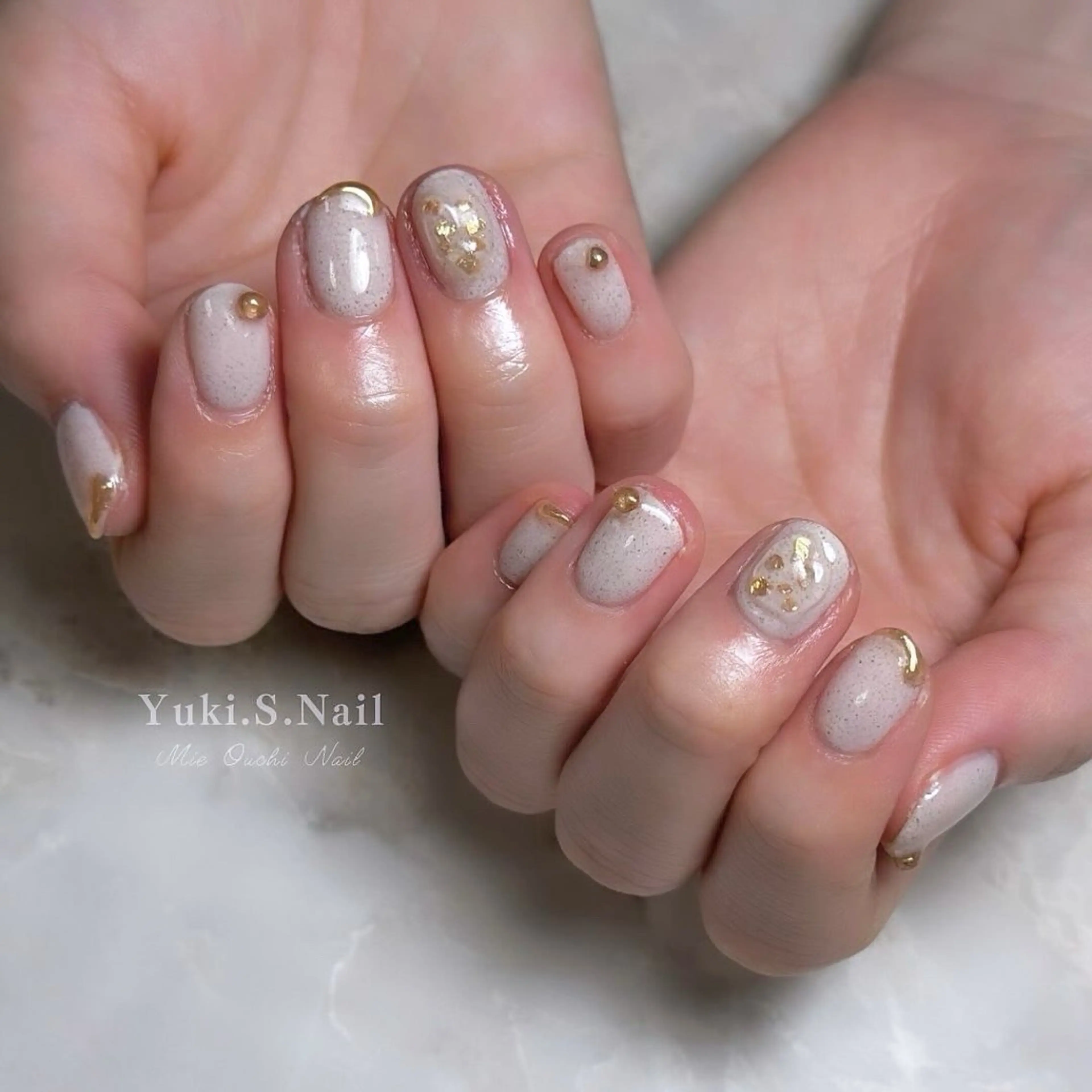 ショート ハンドネイル Yuki S.Nailのネイルデザイン