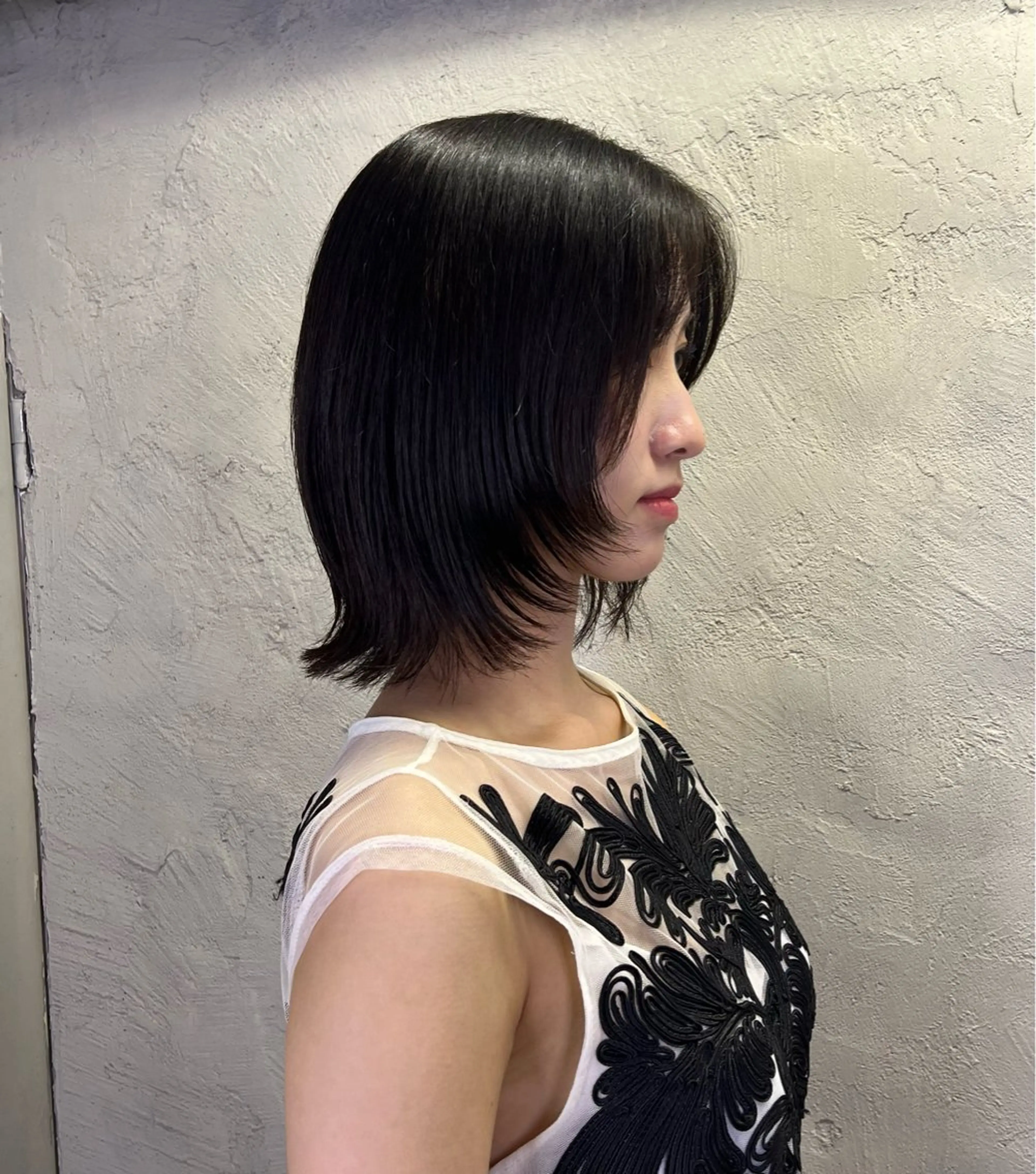 ミディアム 🩵艶ハイトーン ブリーチ🩵ユウゴのヘアスタイル