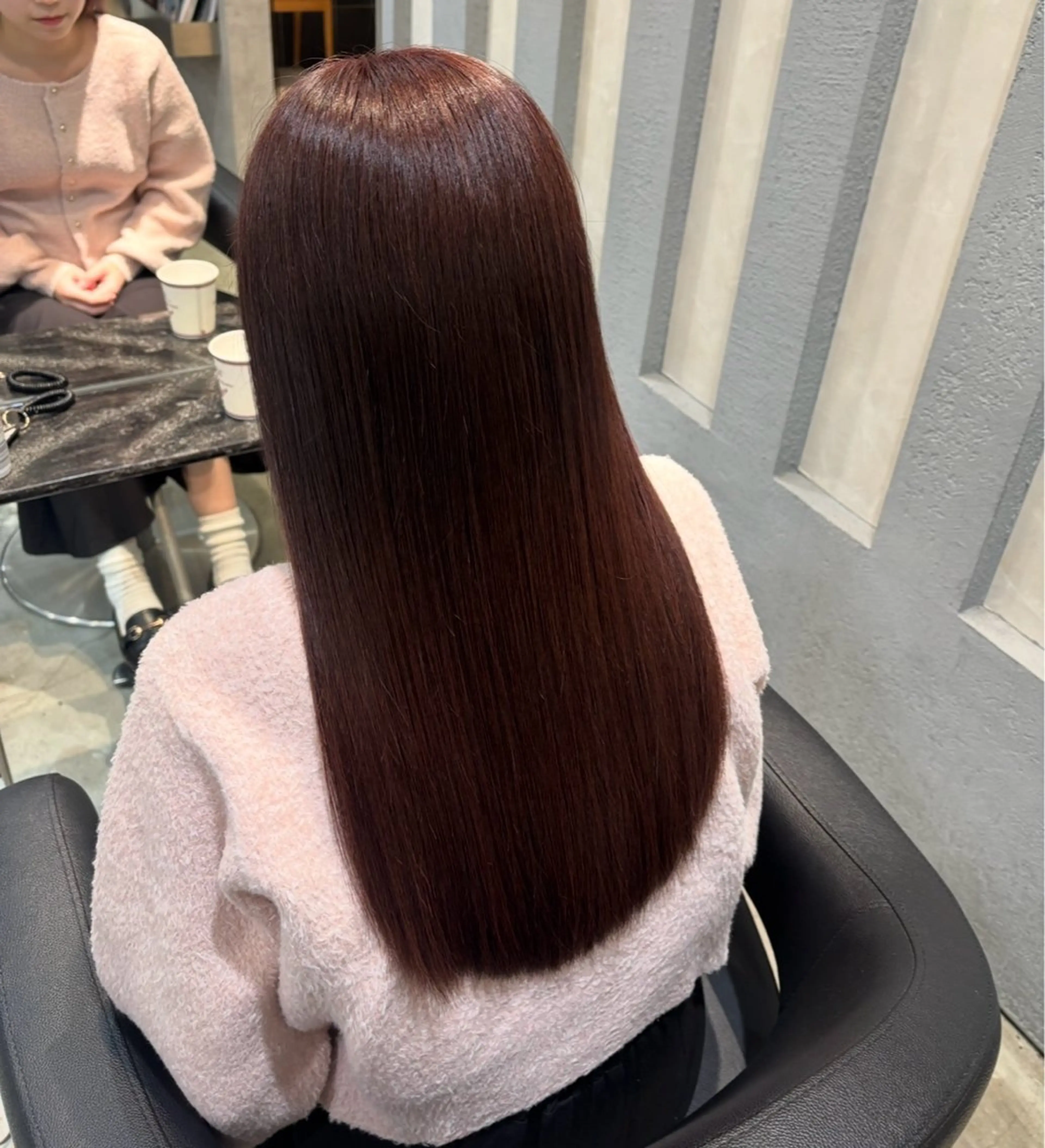 ロング カラー 透明感カラー ヘアカラー 髪質改善/暖色カラー 美花🐰🎀のヘアスタイル